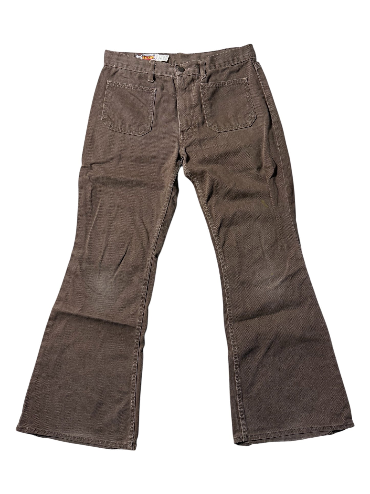Vintage Big John Brown Jeans Japanese Denim