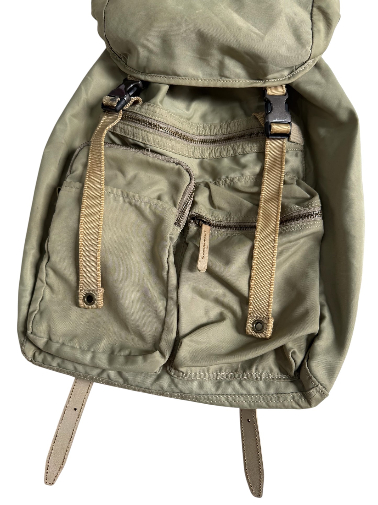 Vintage Technical Nylon Backpack Daypack Travel Bag