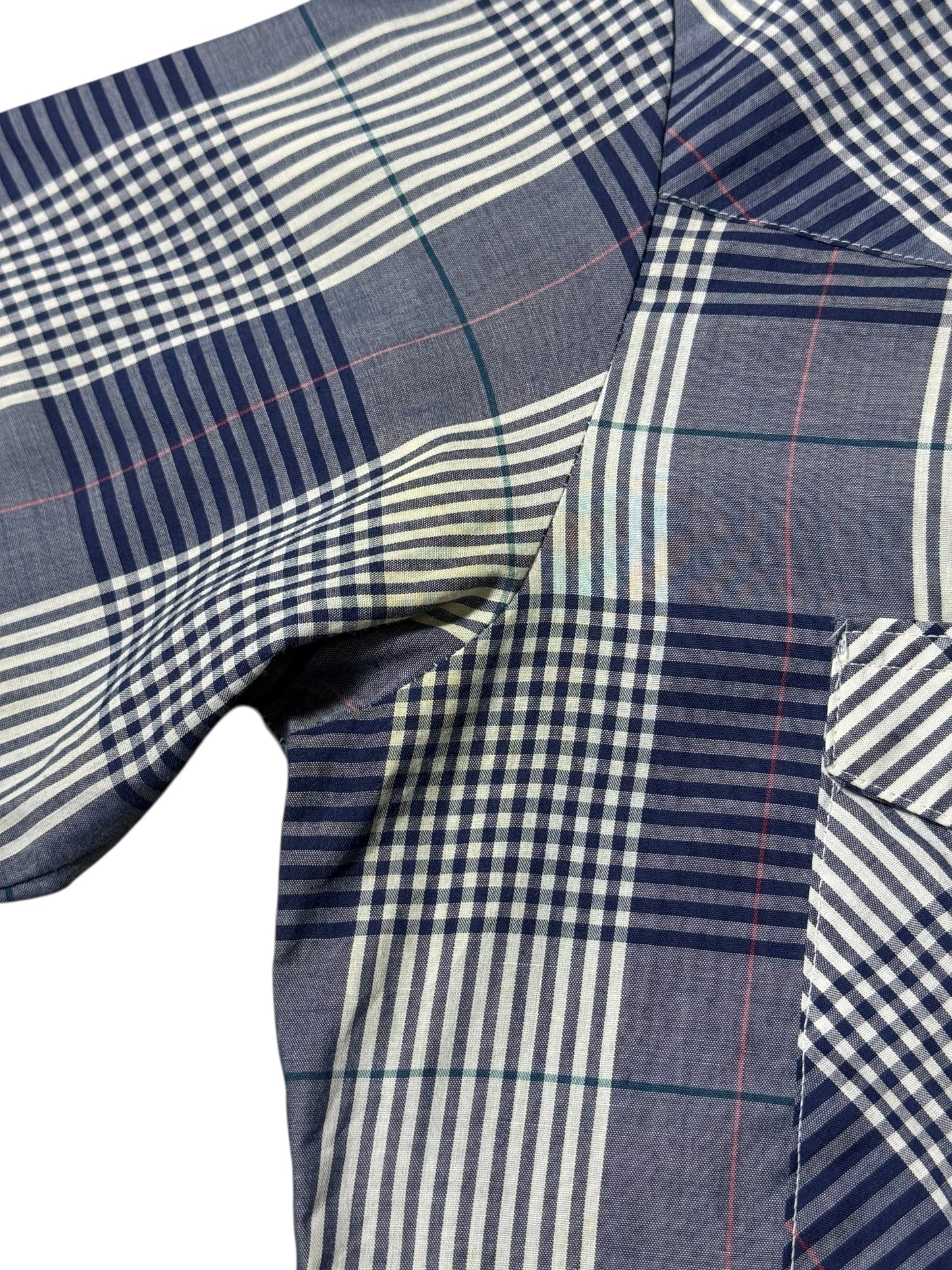 Vintage 1970s-80s Wrangler Plaid Western Shirt