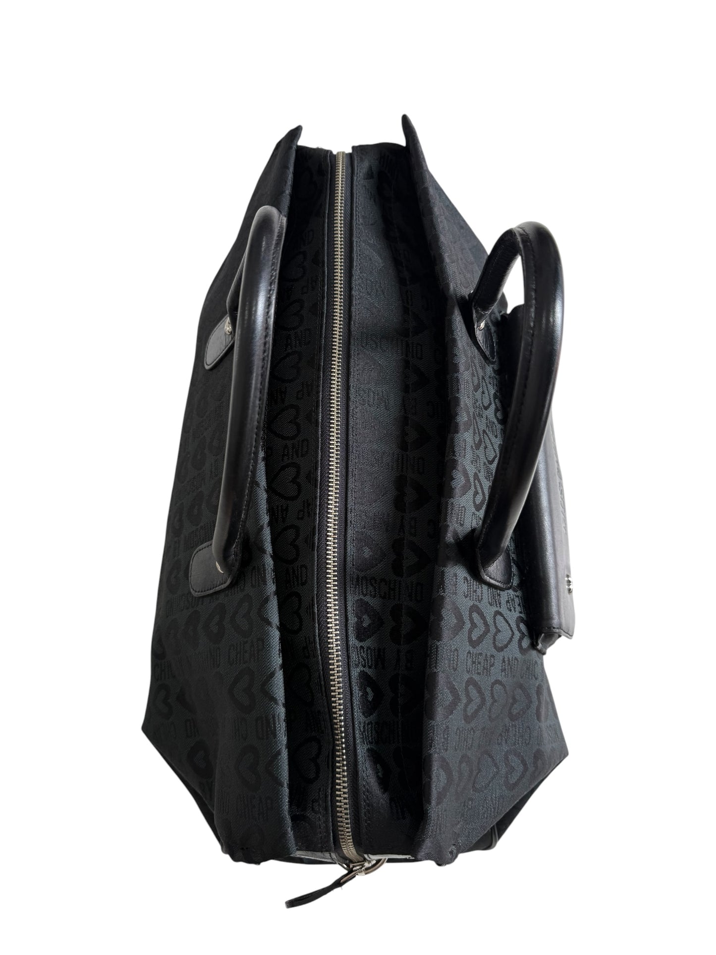 Moschino Cheap And Chic Travel Bag Repeat Logo