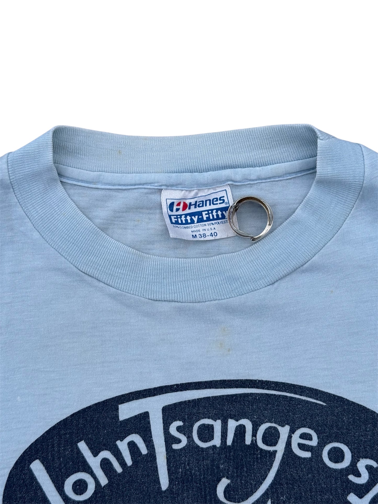 Vintage 1980s John Tsangeos II Jeweler Tshirt