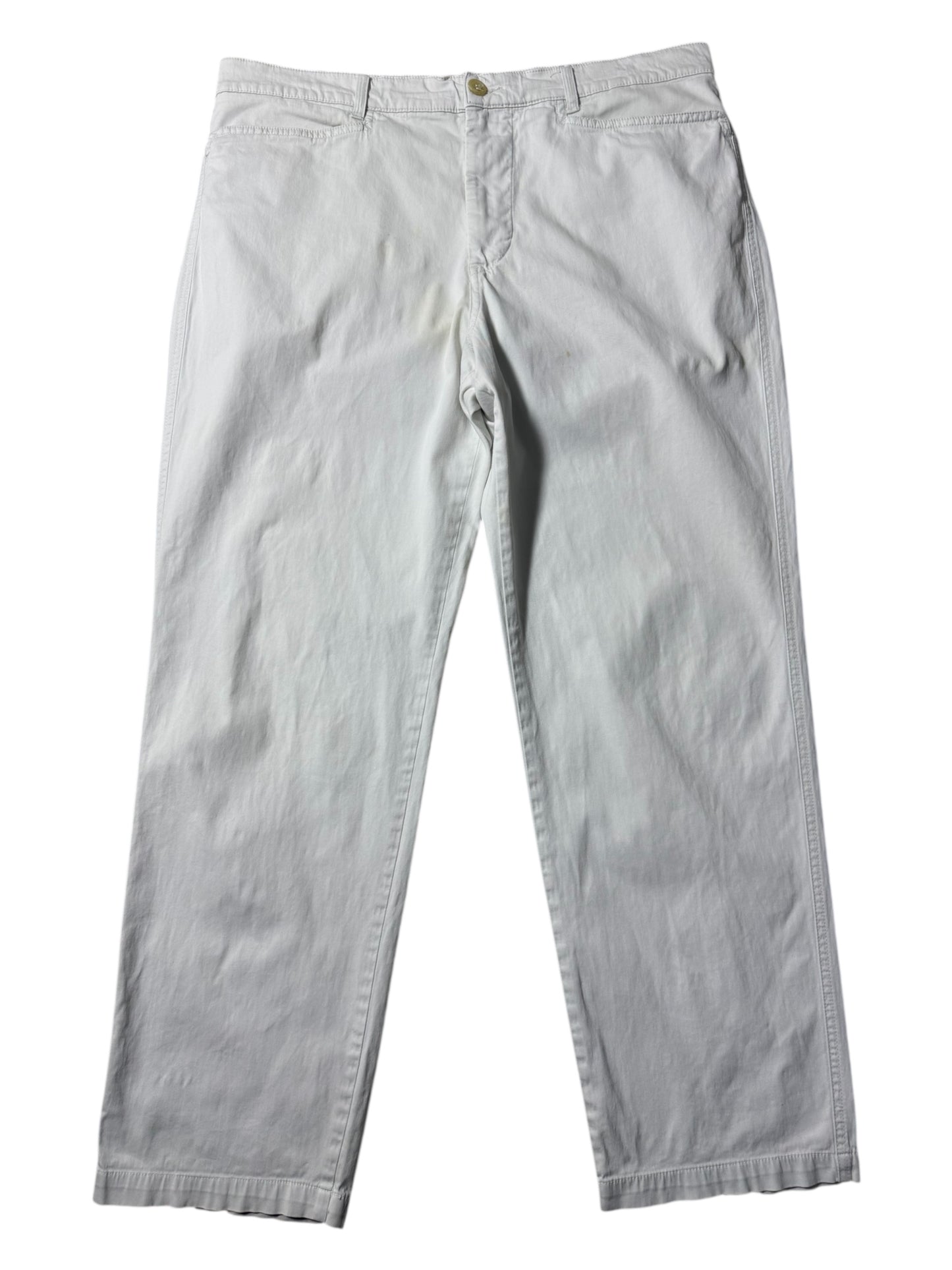 Vintage Armani Jeans Eco-Stone Cotton Trousers Made in Italy 90s Designer