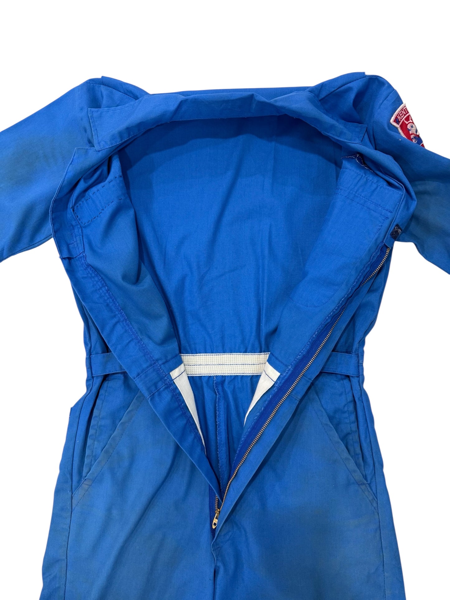 Vintage 1960s–70s Civil Air Patrol Blue Workwear Coverall Made in USA