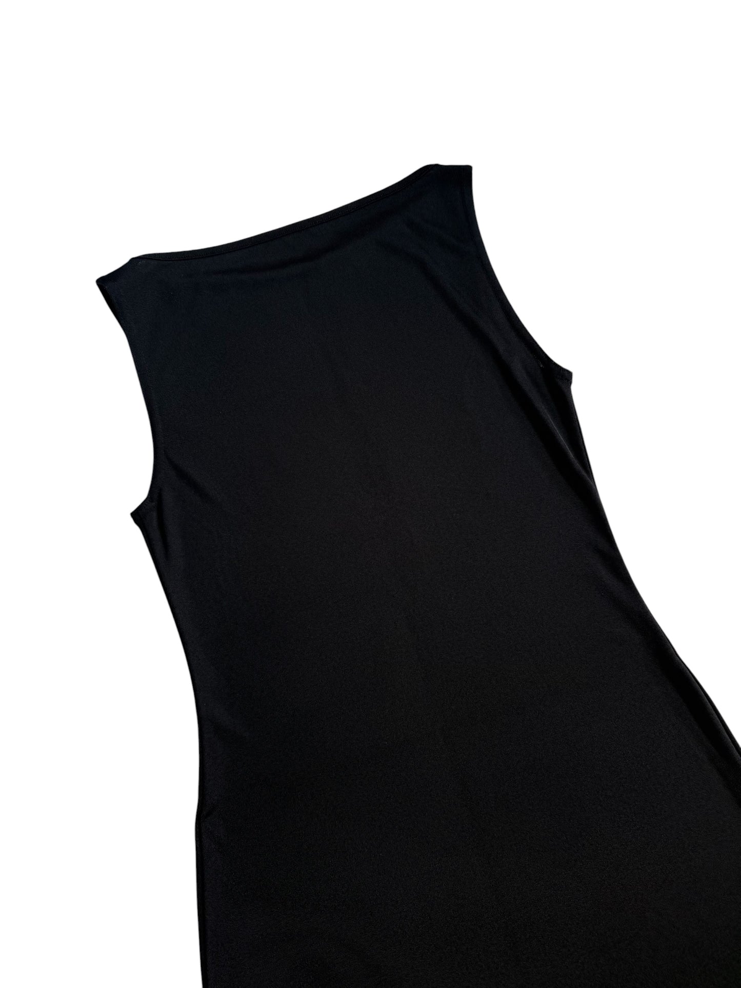 Last Scene Slim Tank Top Cross Logo Dress Made In Japan Gothic Y2K