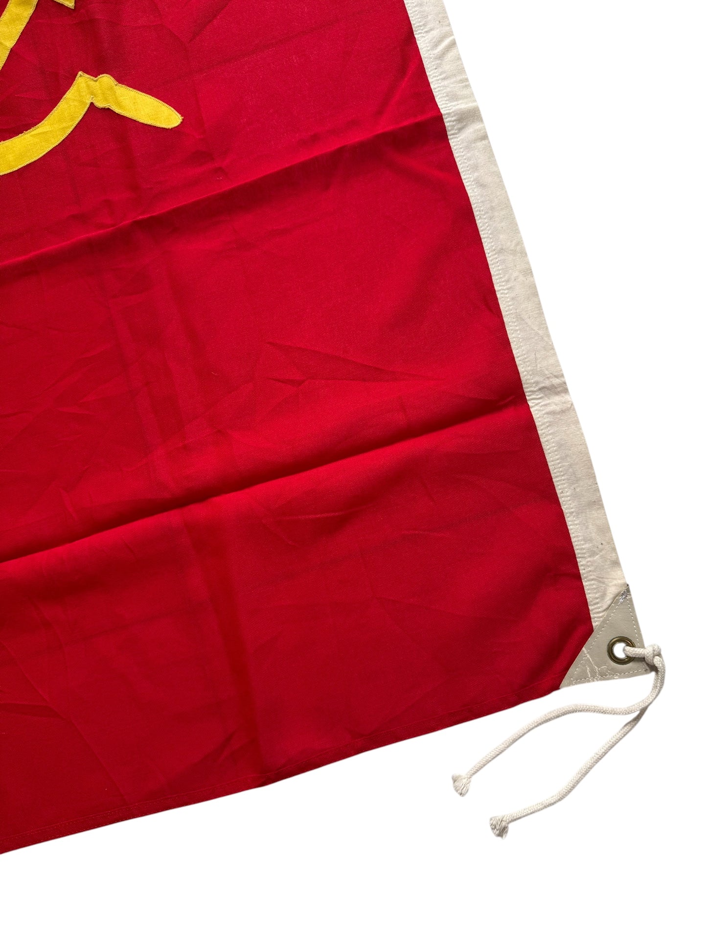 Vintage Soviet Union USSR Communist Flag Hammer and Sickle Red Banner CCCP