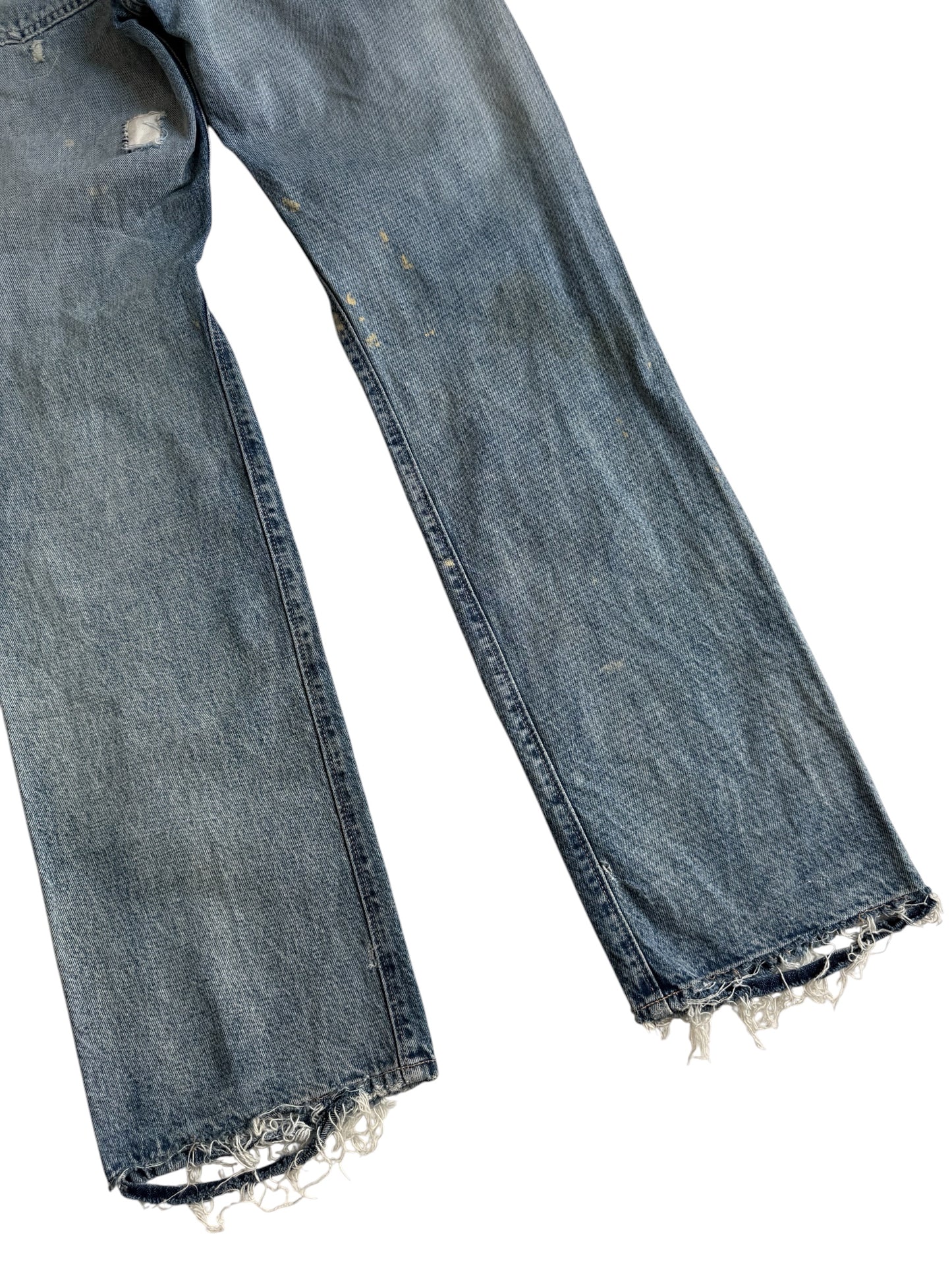 Vintage 2000s RNA SLANG Distressed Repair Denim Jeans
