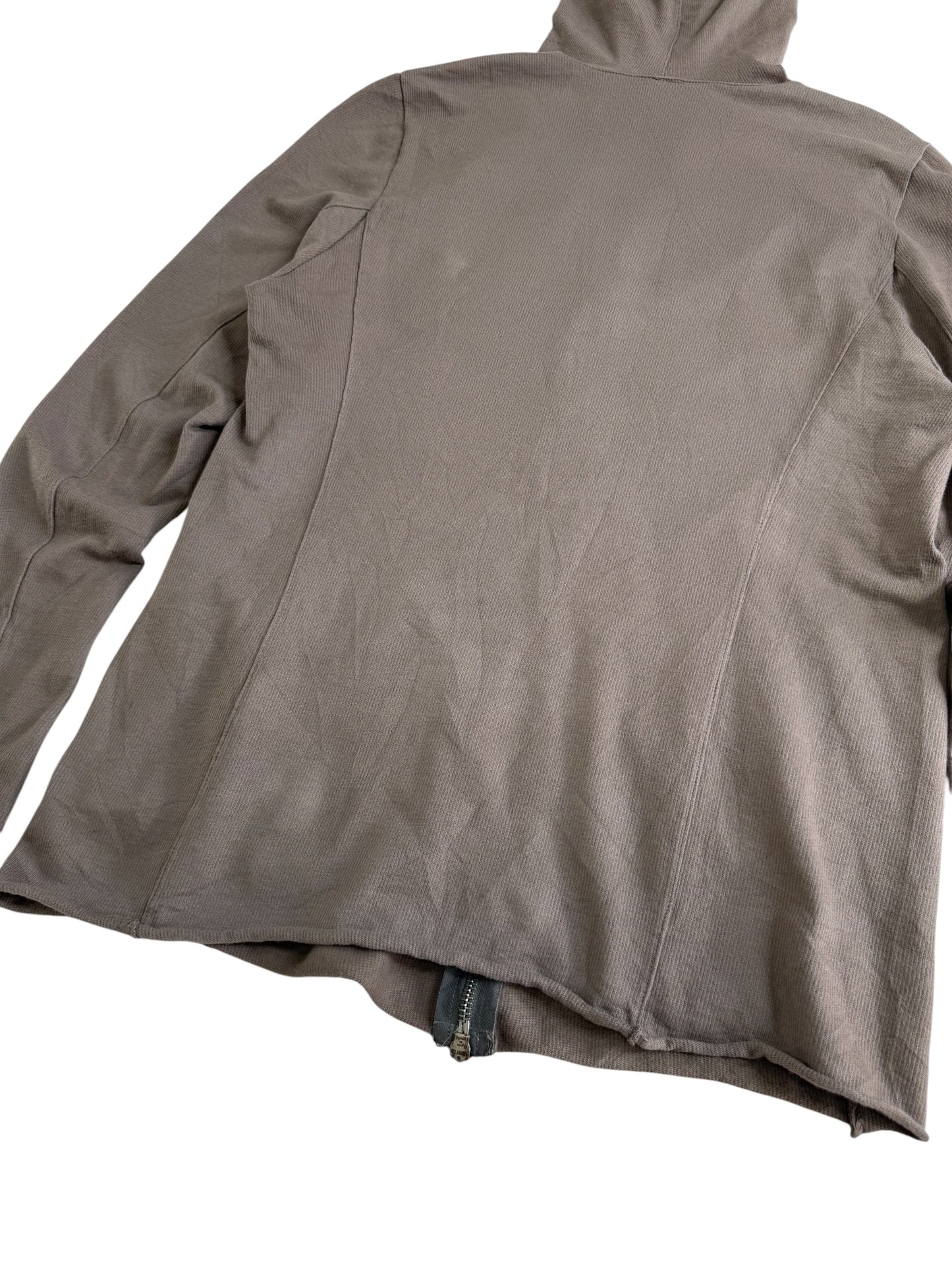 Poeme Bohemien Hooded Zip Jacket Made in Italy