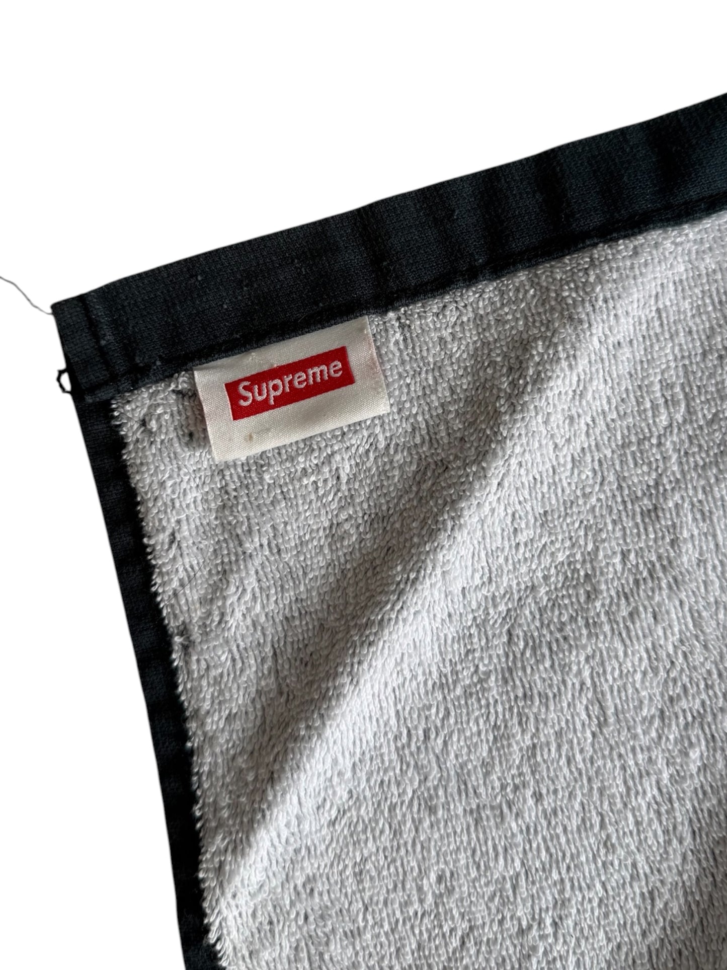 Supreme 666 Beach Towel Black SS17 Large Cotton Logo Towel