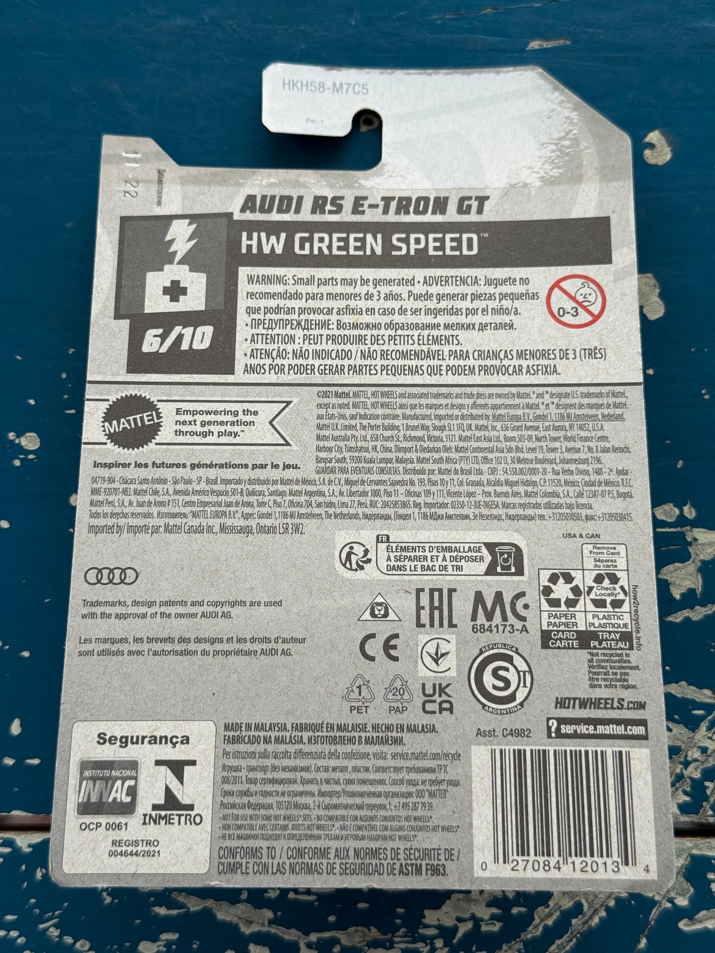 Hot Wheels Audi RS E-Tron GT