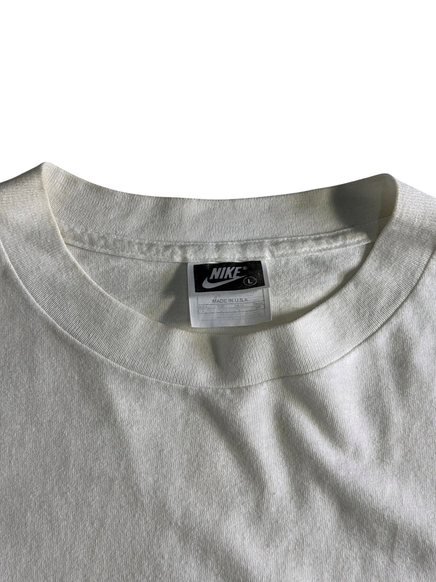 Vintage Nike Big Swoosh Tshirt Made In USA