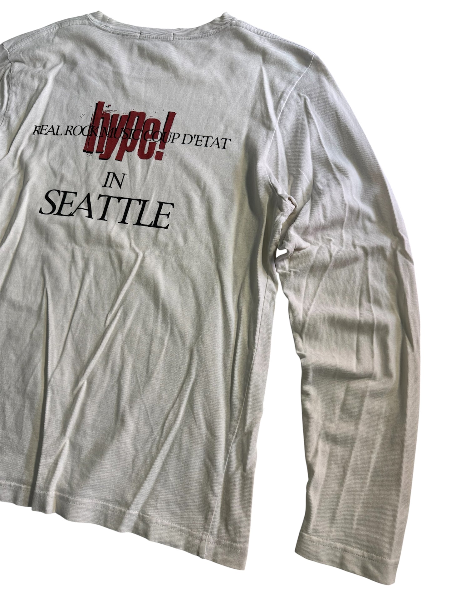 Hype Seattle Grunge Documentary Movie 90s Tshirt Rare