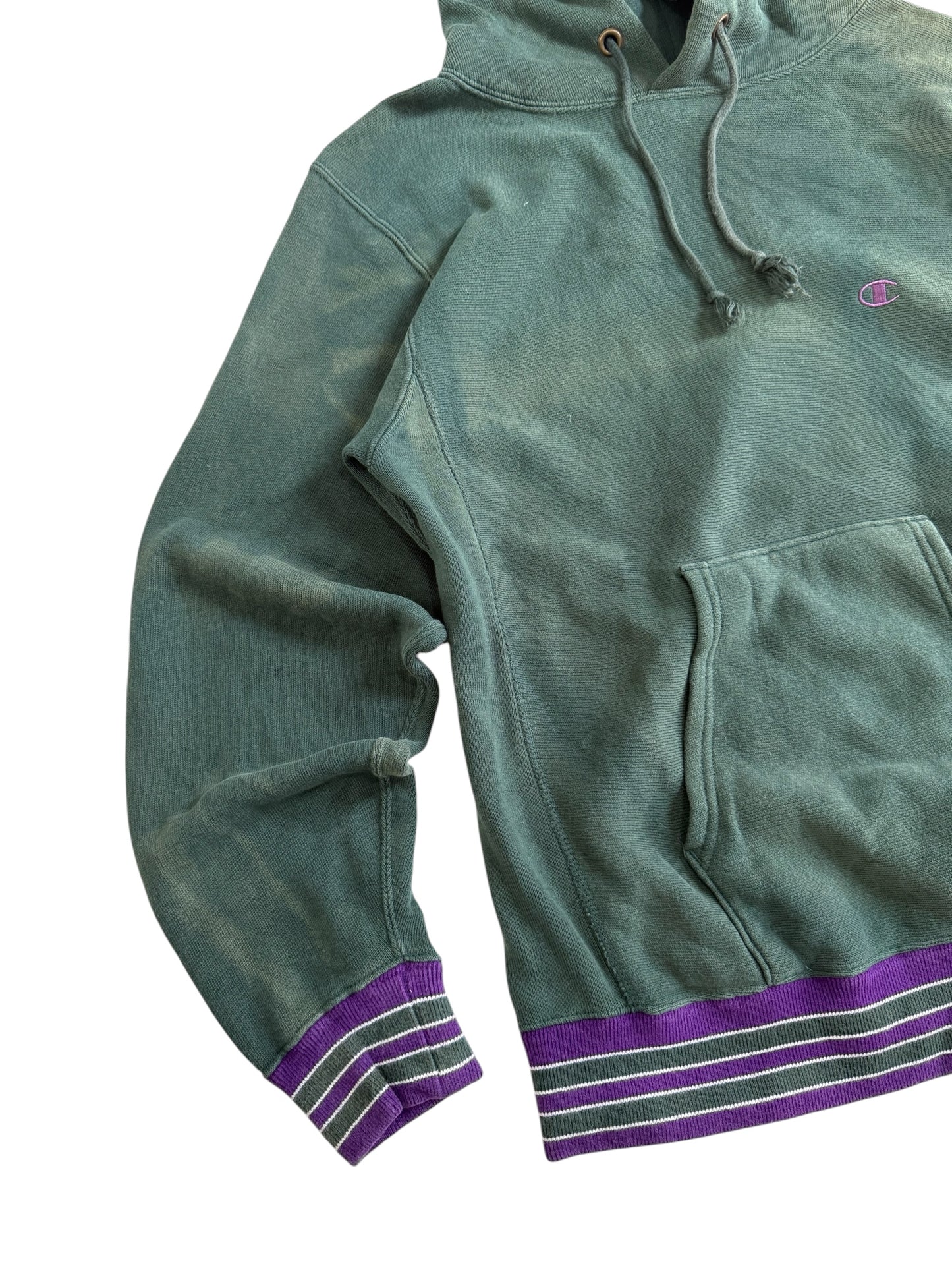 Champion Reverse Weave Two Tone Sun Faded Hoodie