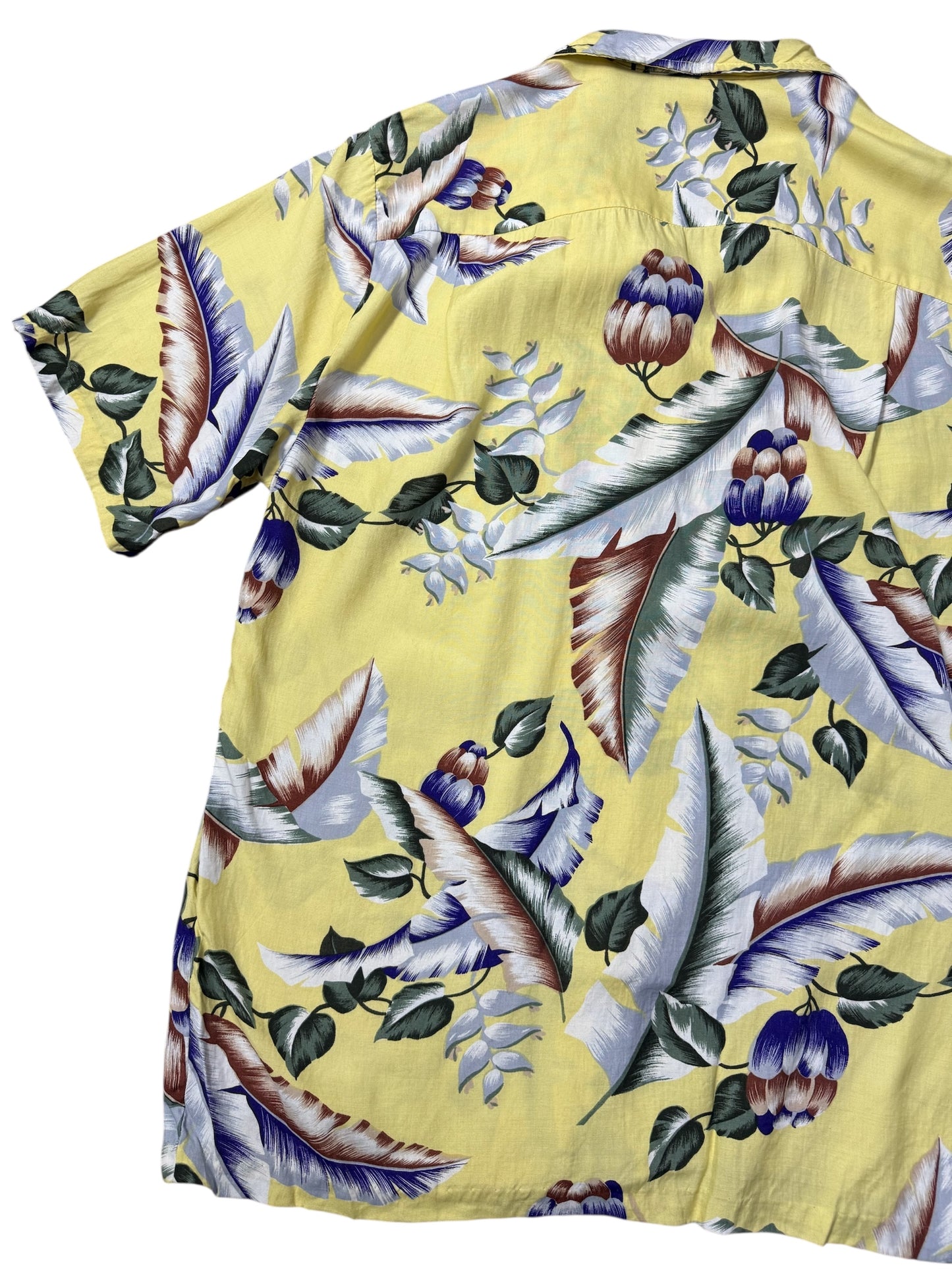 Vintage 1960s-70s Mark Raysten Division Of Malihini Hawaiian Shirt Rayon