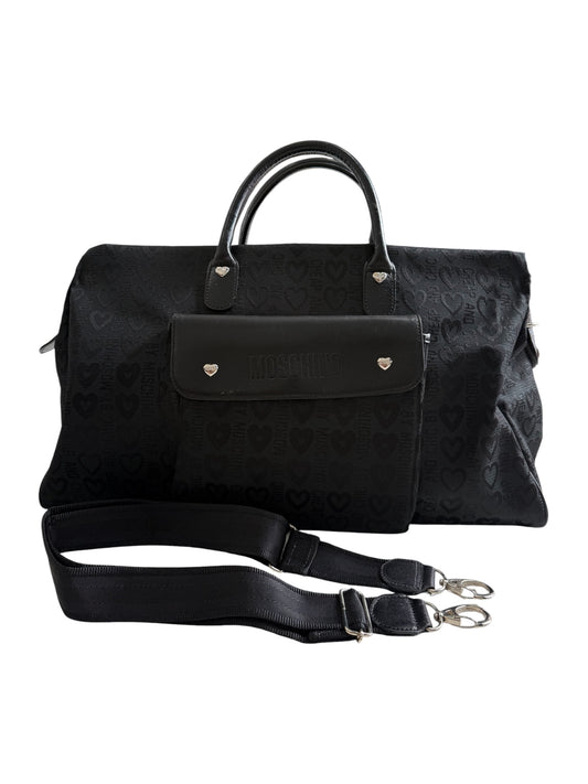 Moschino Cheap And Chic Travel Bag Repeat Logo