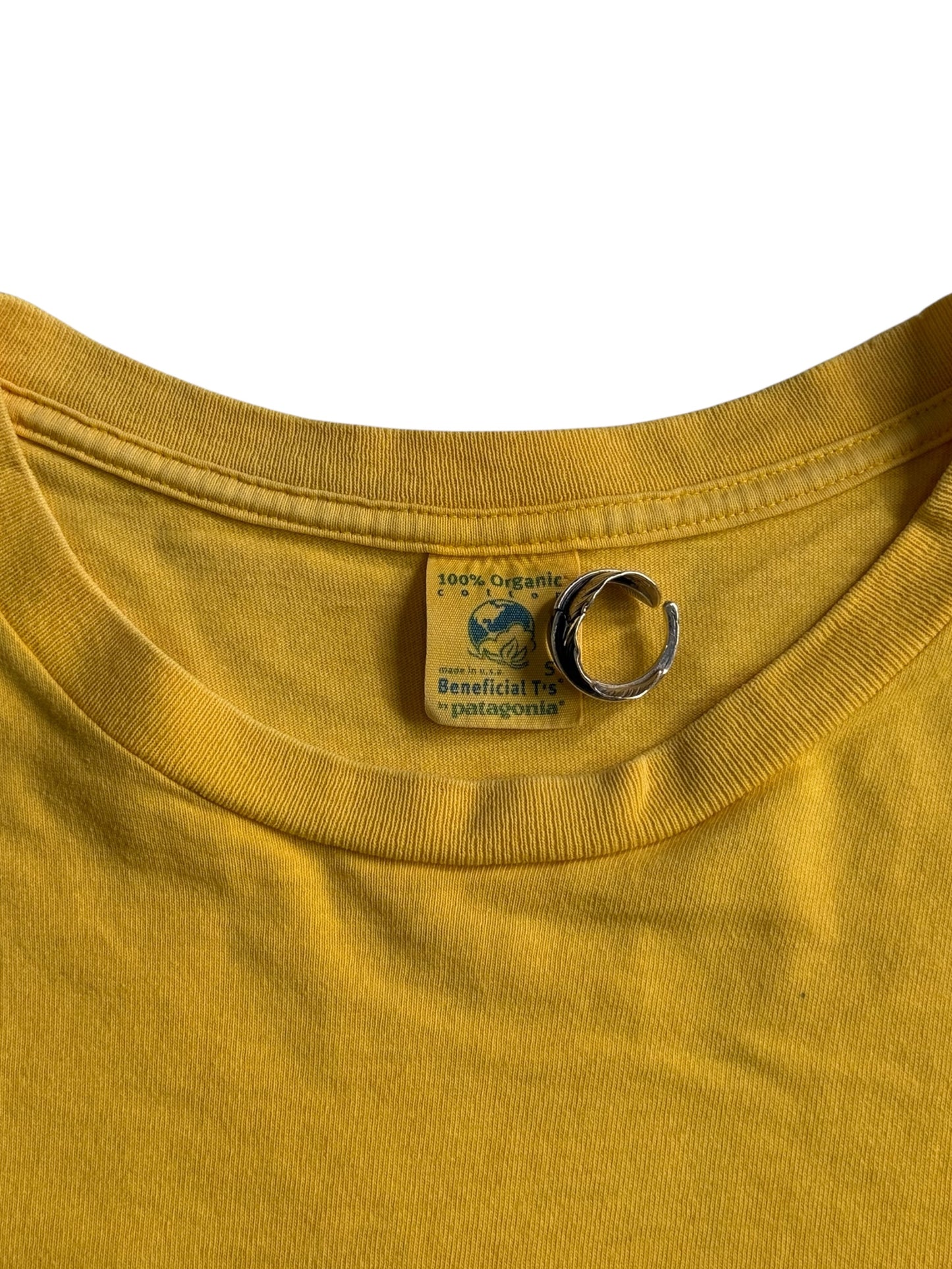 Vintage Patagonia Plain Organic Cotton Tshirt Made in USA