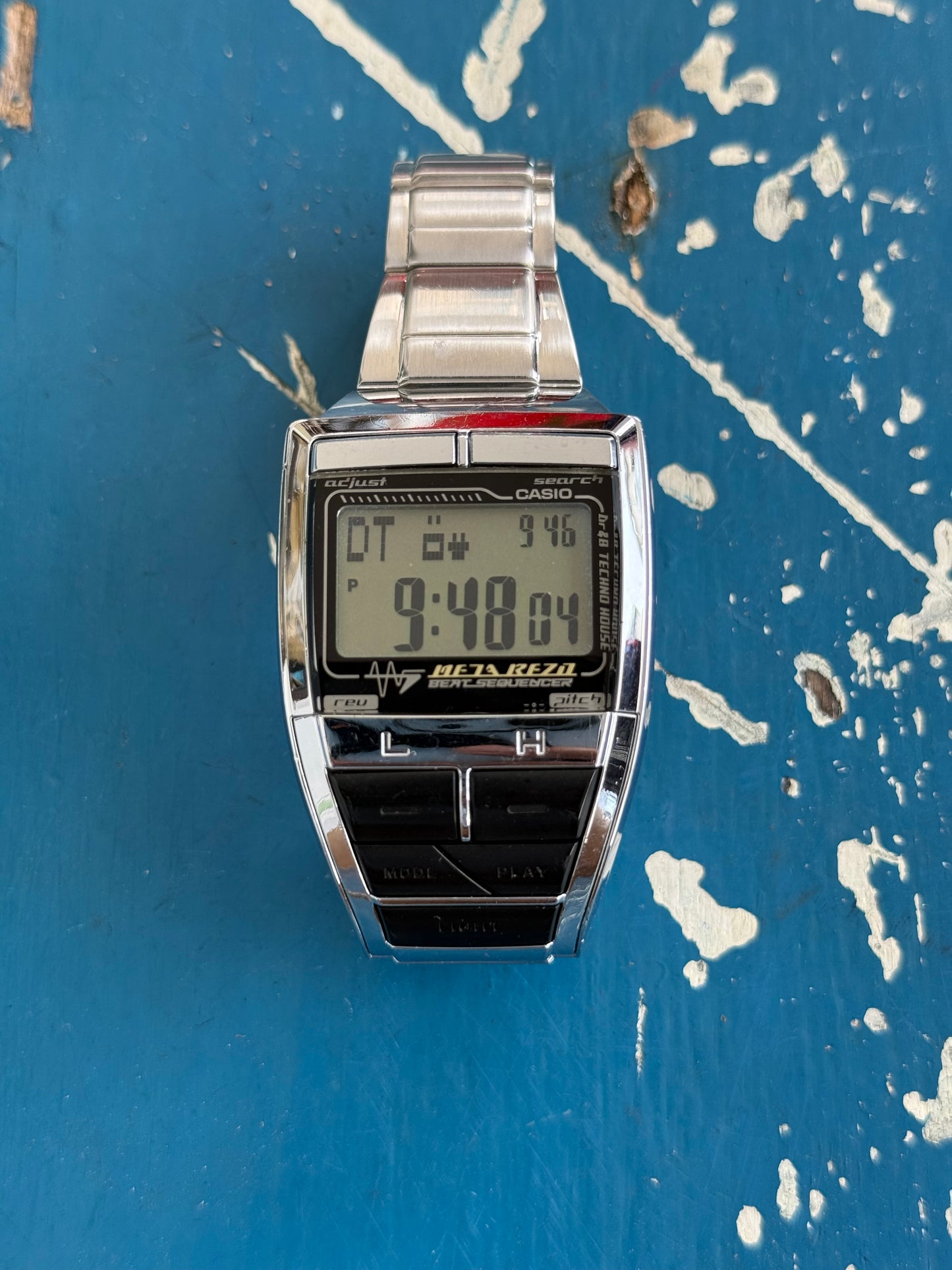 Vintage Casio Meta Reza MT-211 Beat Sequencer Digital Watch Japan