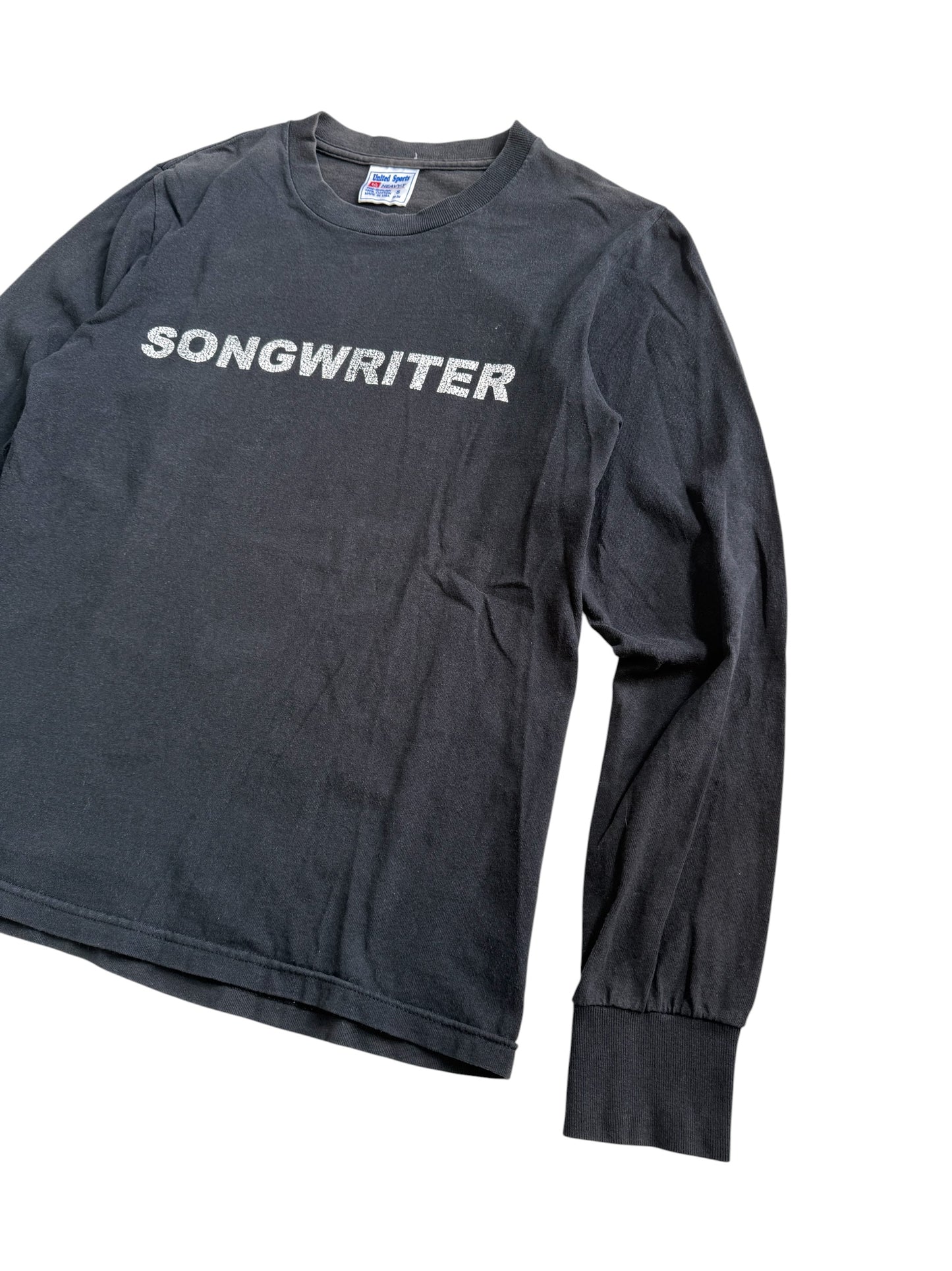 Vintage SONGWRITER Tshirt As Seen Worn By Thom Yorke Radiohead