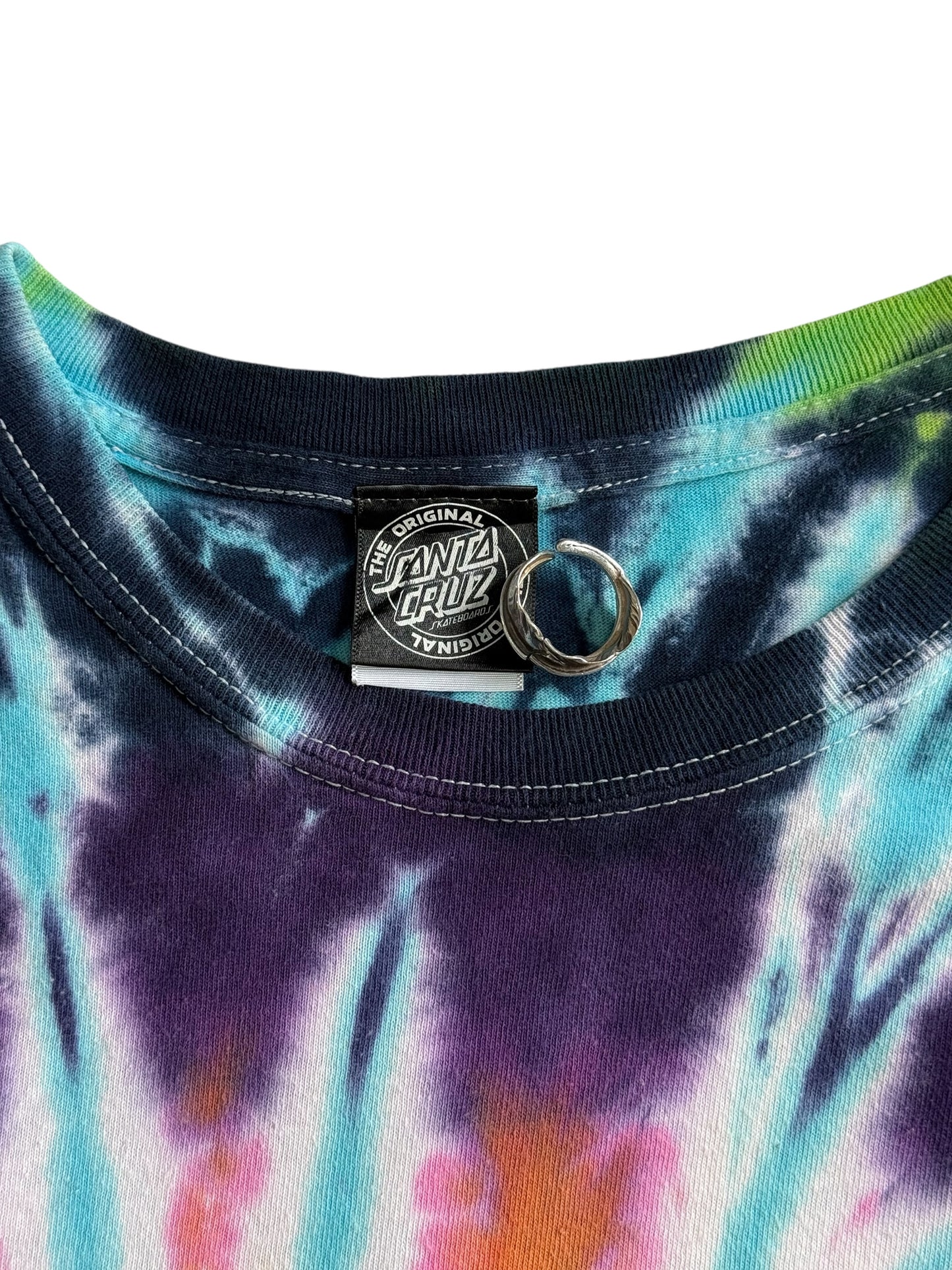 Santa Cruz Tie Dye Skate Tshirt