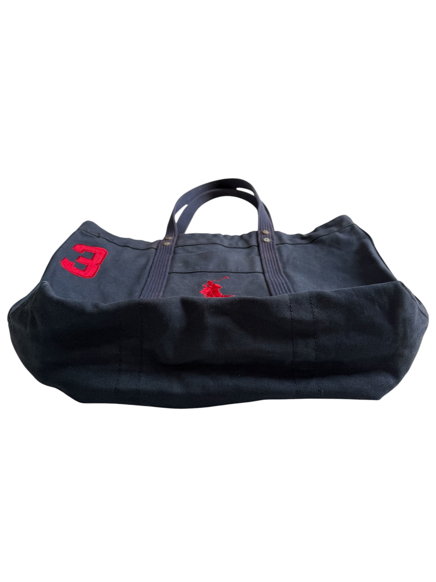 Polo Ralph Lauren Big Pony Canvas Zip Tote Bag