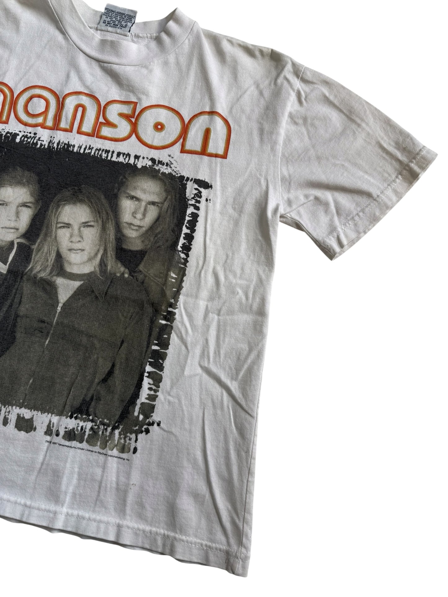 Vintage 1997 Hanson Band Kids Tshirt