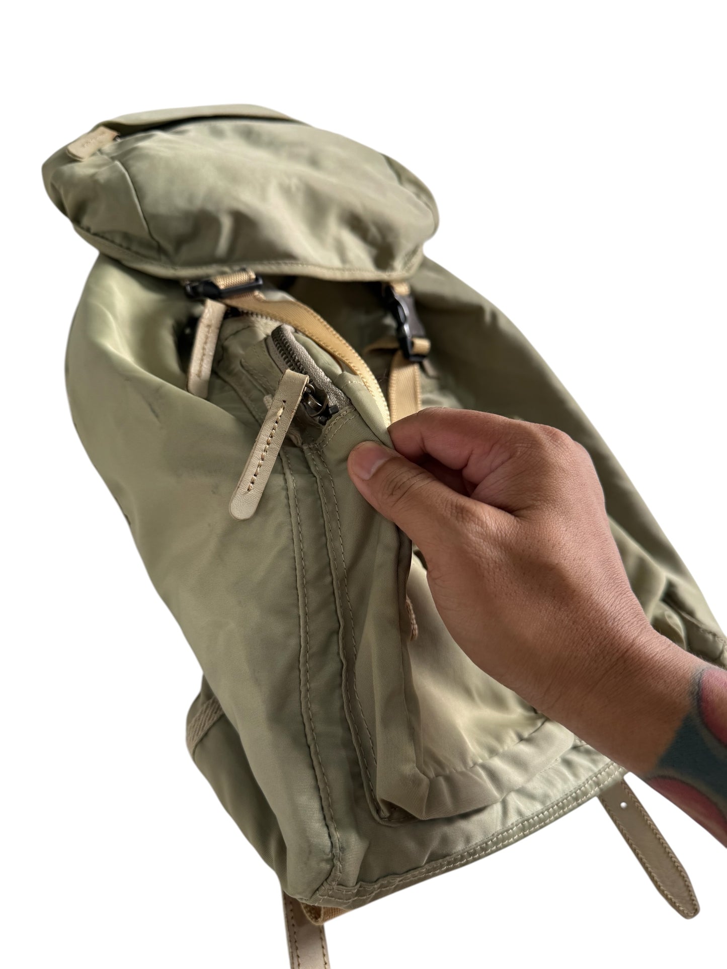 Vintage Technical Nylon Backpack Daypack Travel Bag