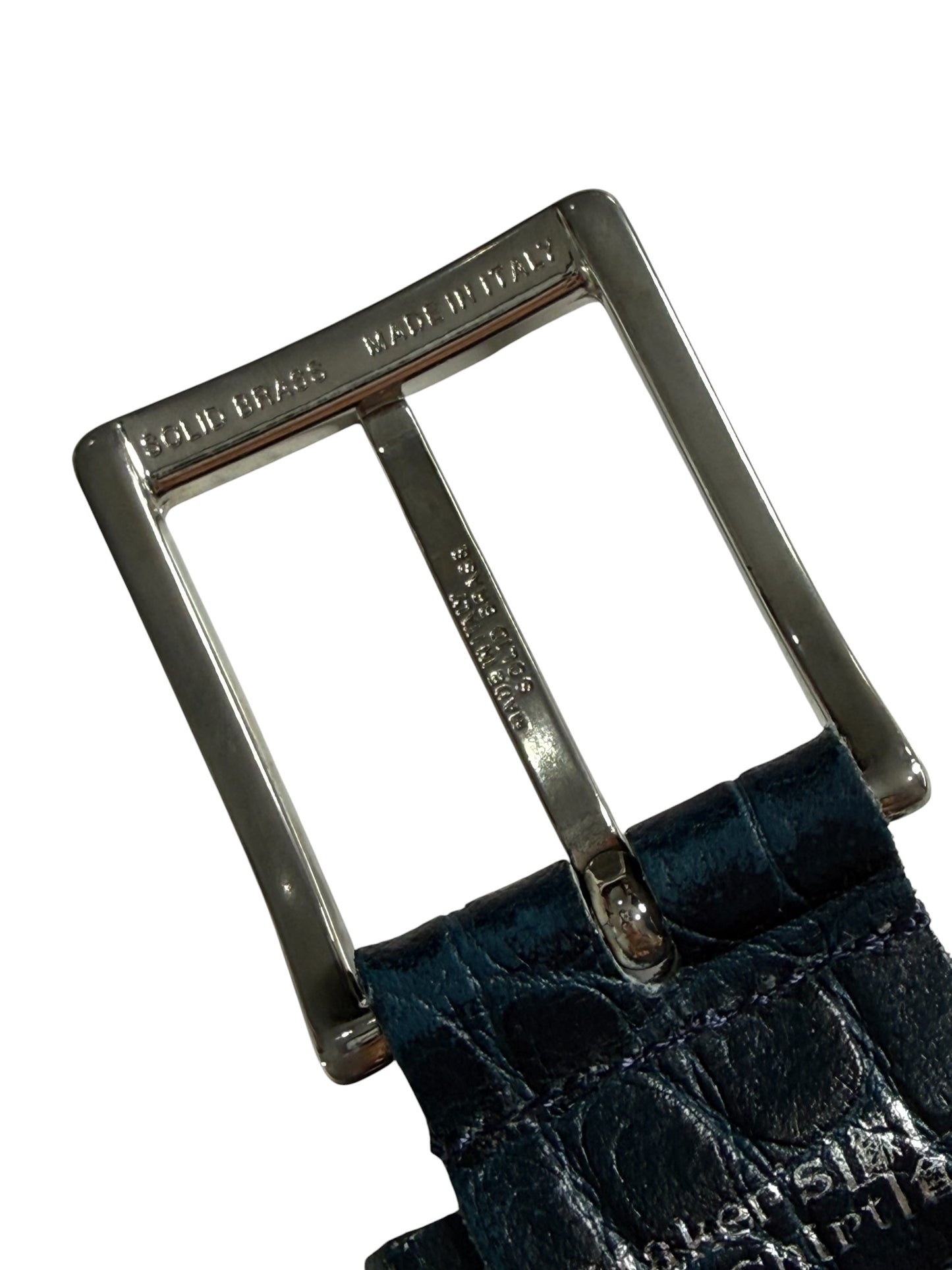 Kamakura Shirts Rubber Mesh Belt Made in Italy