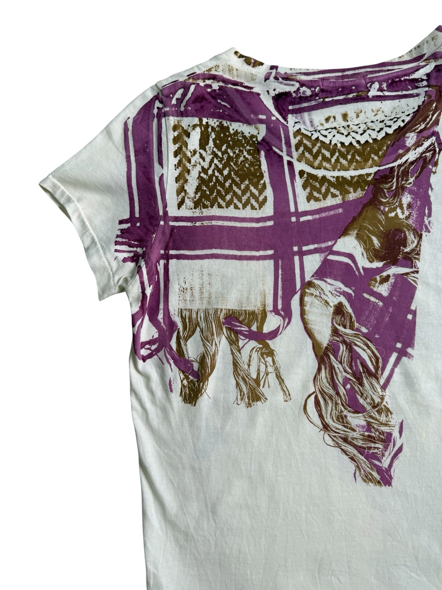 RNA Japan Keffiyeh Scarf Print Graphic Tshirt