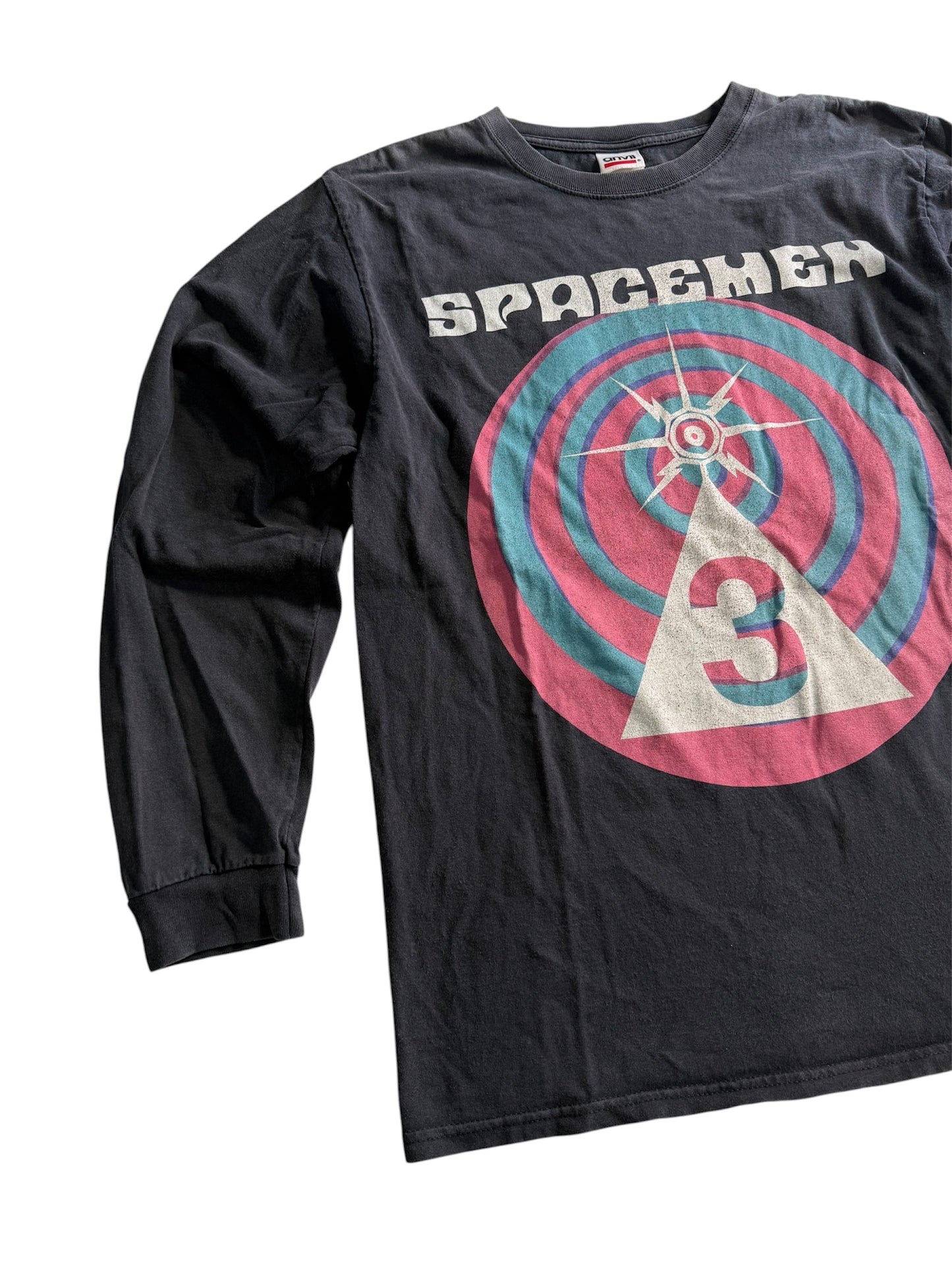 Vintage Spacemen 3 Longsleeve Band Tshirt Psychedelic Indie Rock Shoegaze