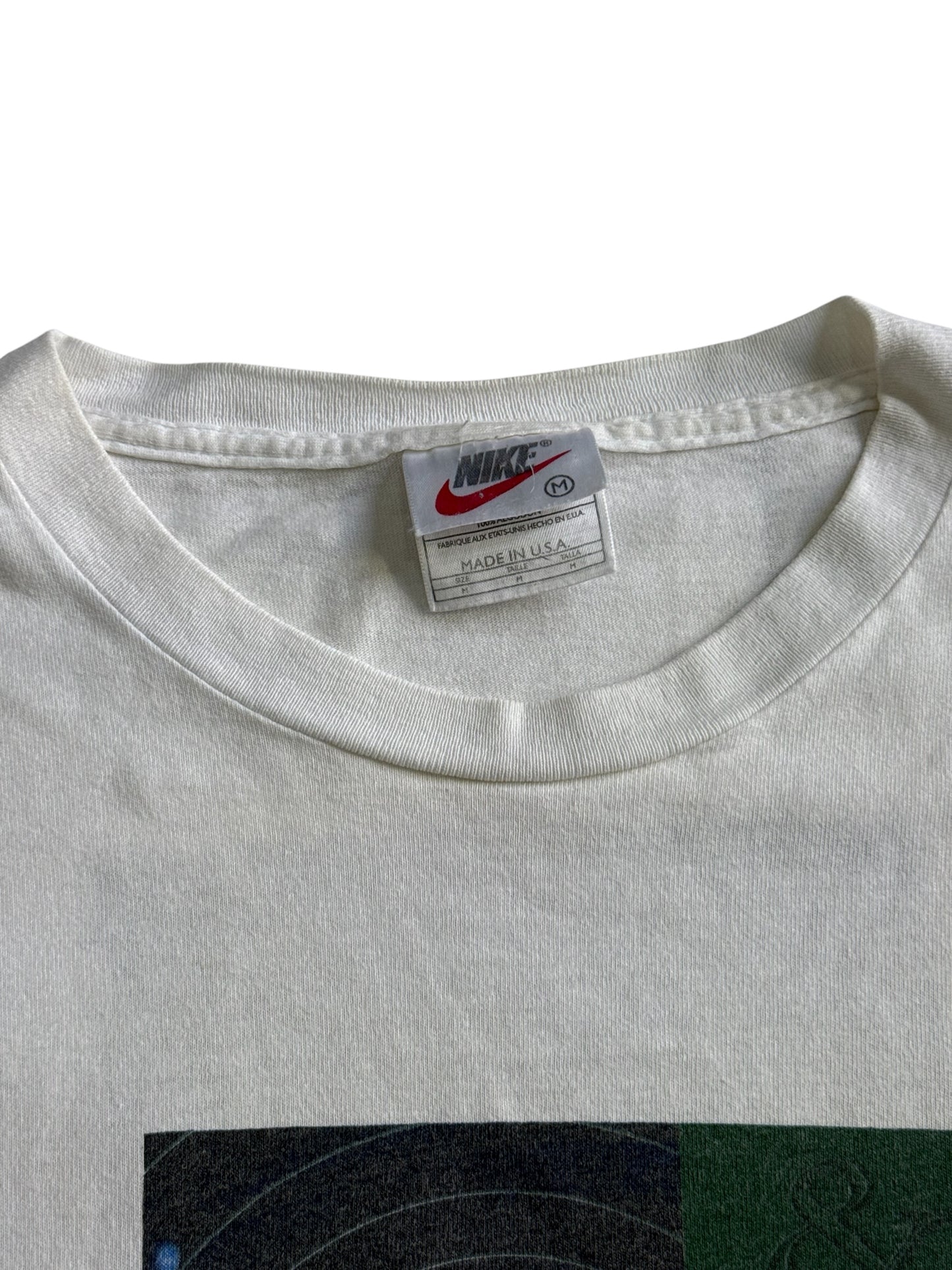 Vintage 90s Nike Tiger Woods Precision Control Tshirt Made In Usa