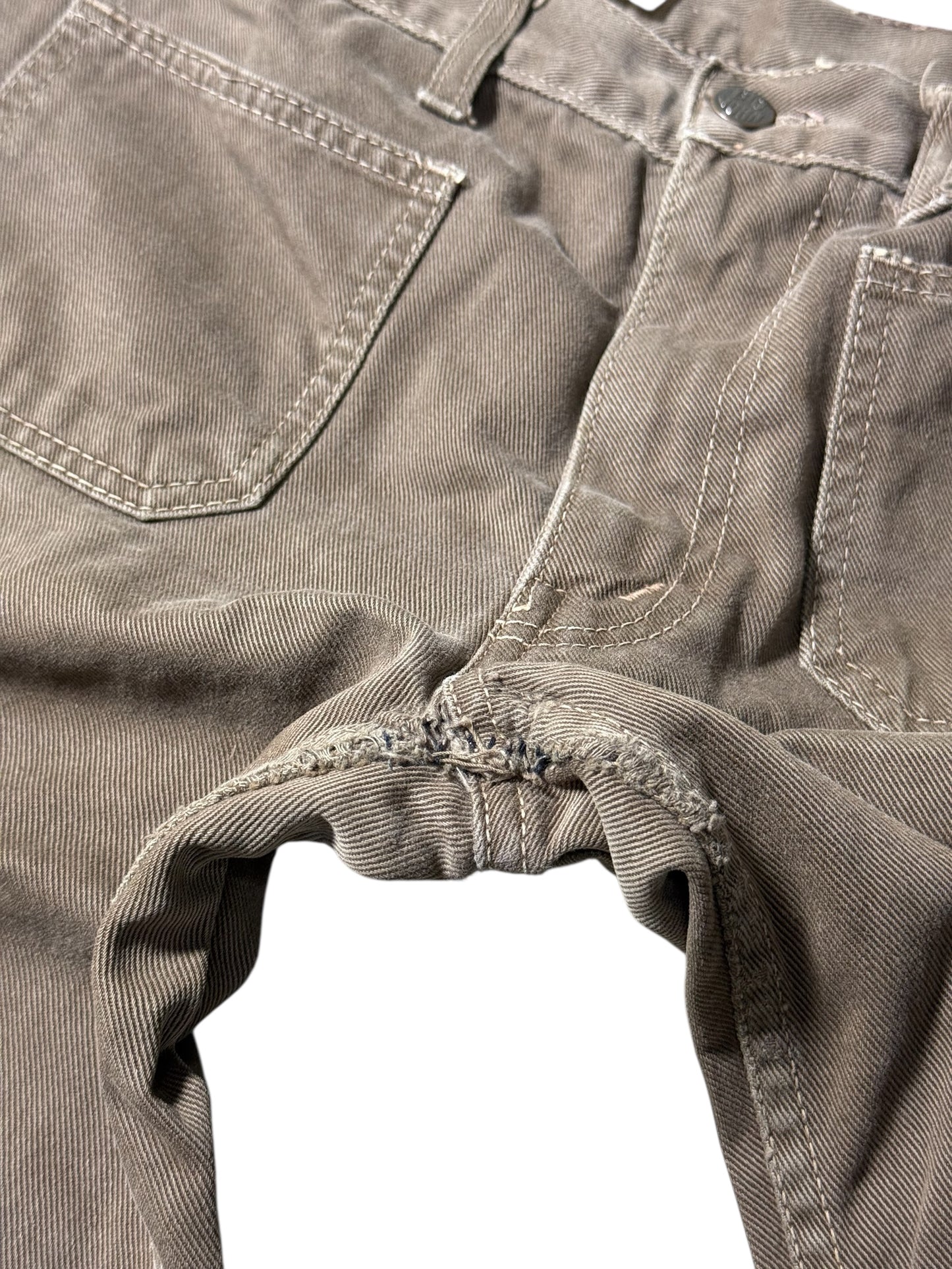 Vintage Big John Brown Jeans Japanese Denim