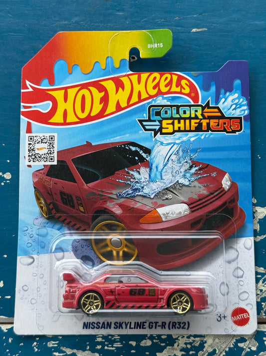 Hot Wheels Color Shifters Nissan Skyline GT-R (R32)