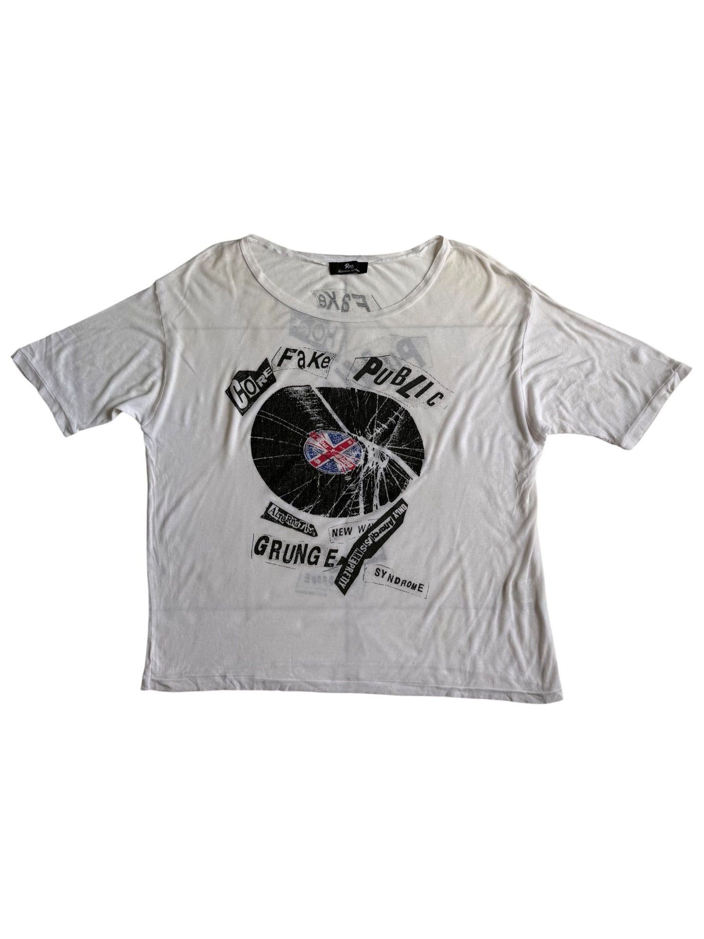 RnA Alternative Syndrome Punk Grunge Mesh Tshirt