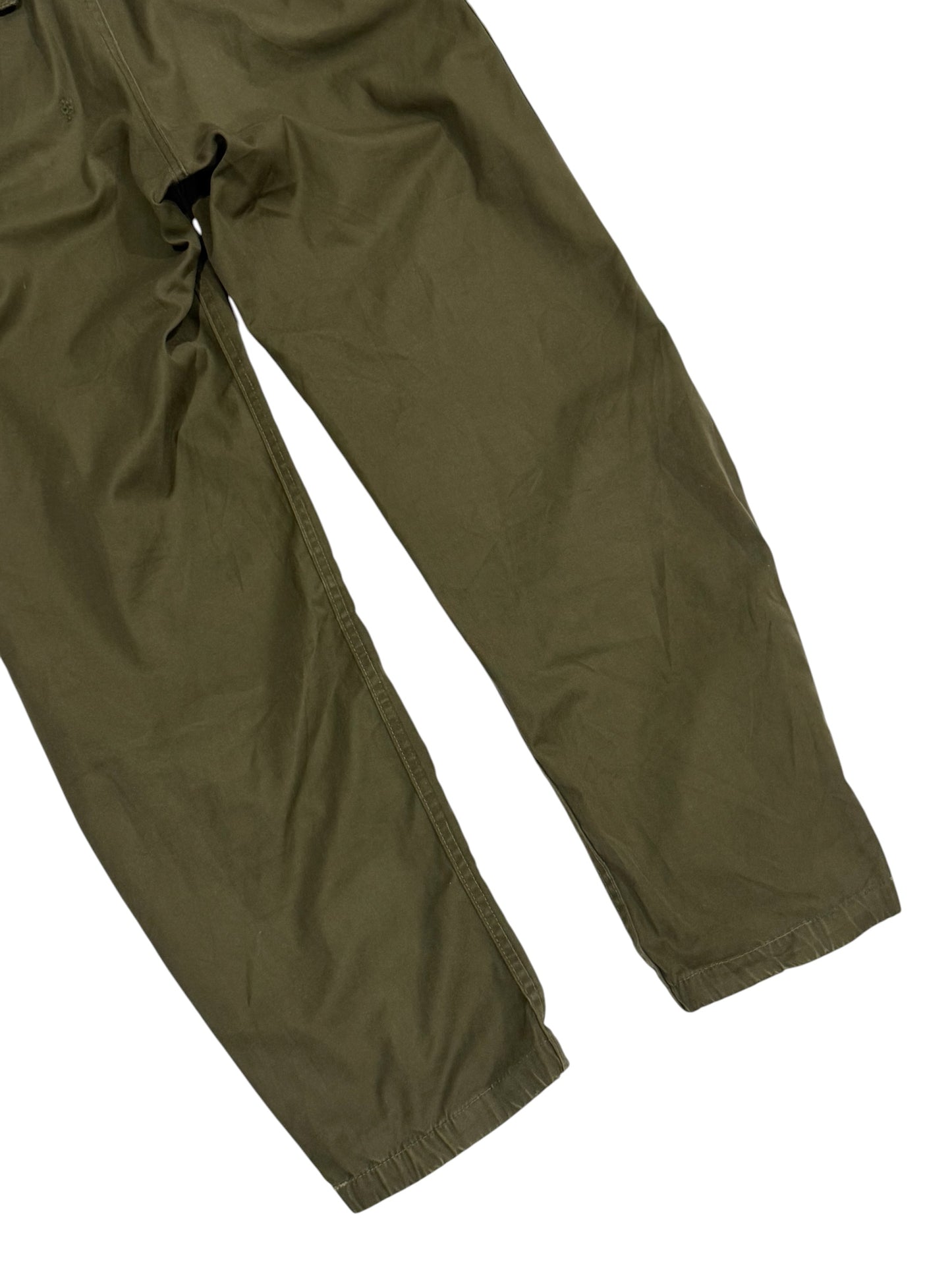 Vintage 1984 Italian Military Zip Leg Field Trousers OG