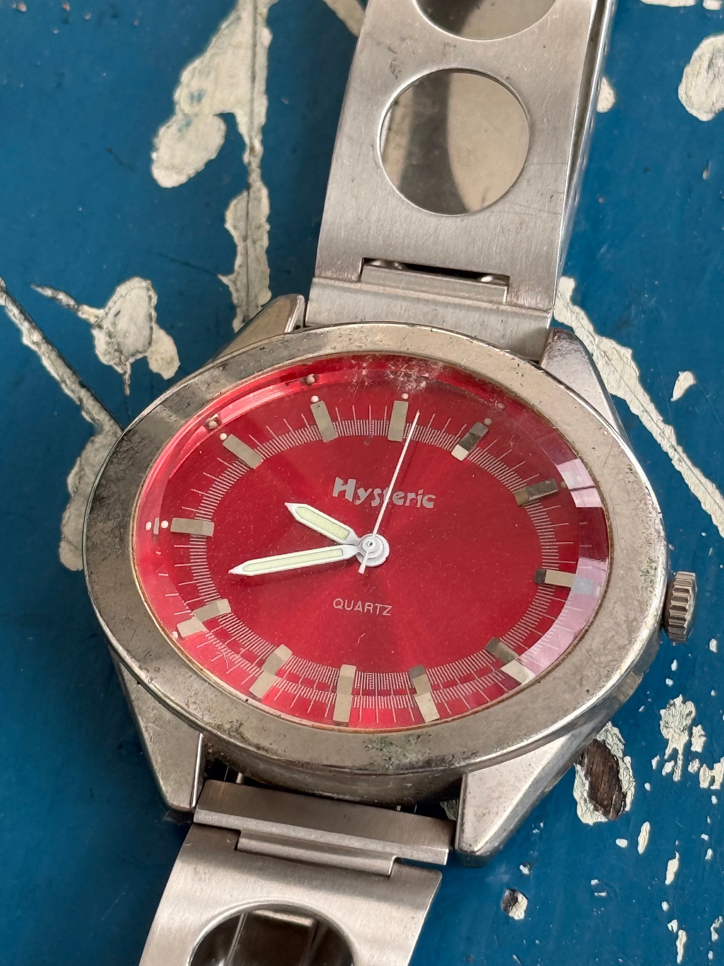Vintage Hysteric Glamour GV4006 Red Dial Quartz Watch