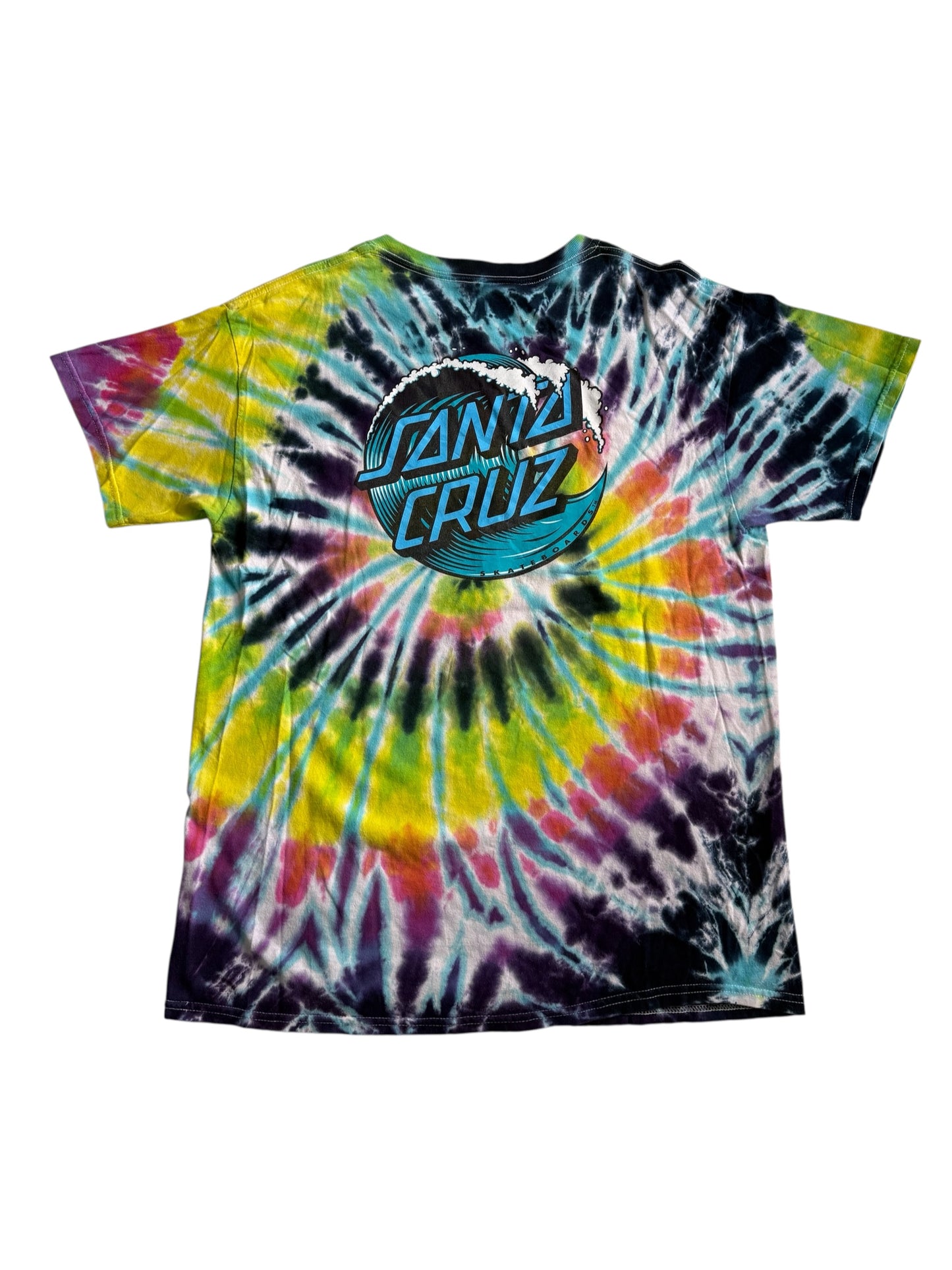Santa Cruz Tie Dye Skate Tshirt