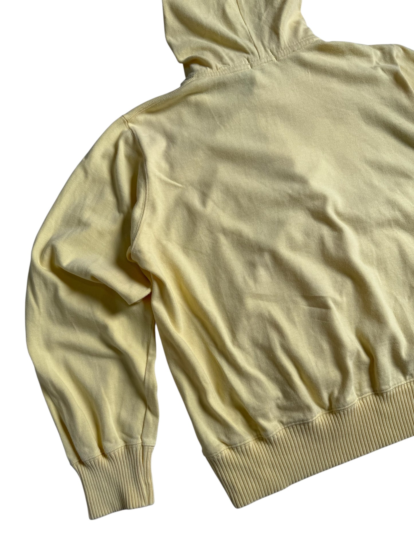 Vintage Brooks Brothers Pullover Hoodie Yellow Cotton Made in British