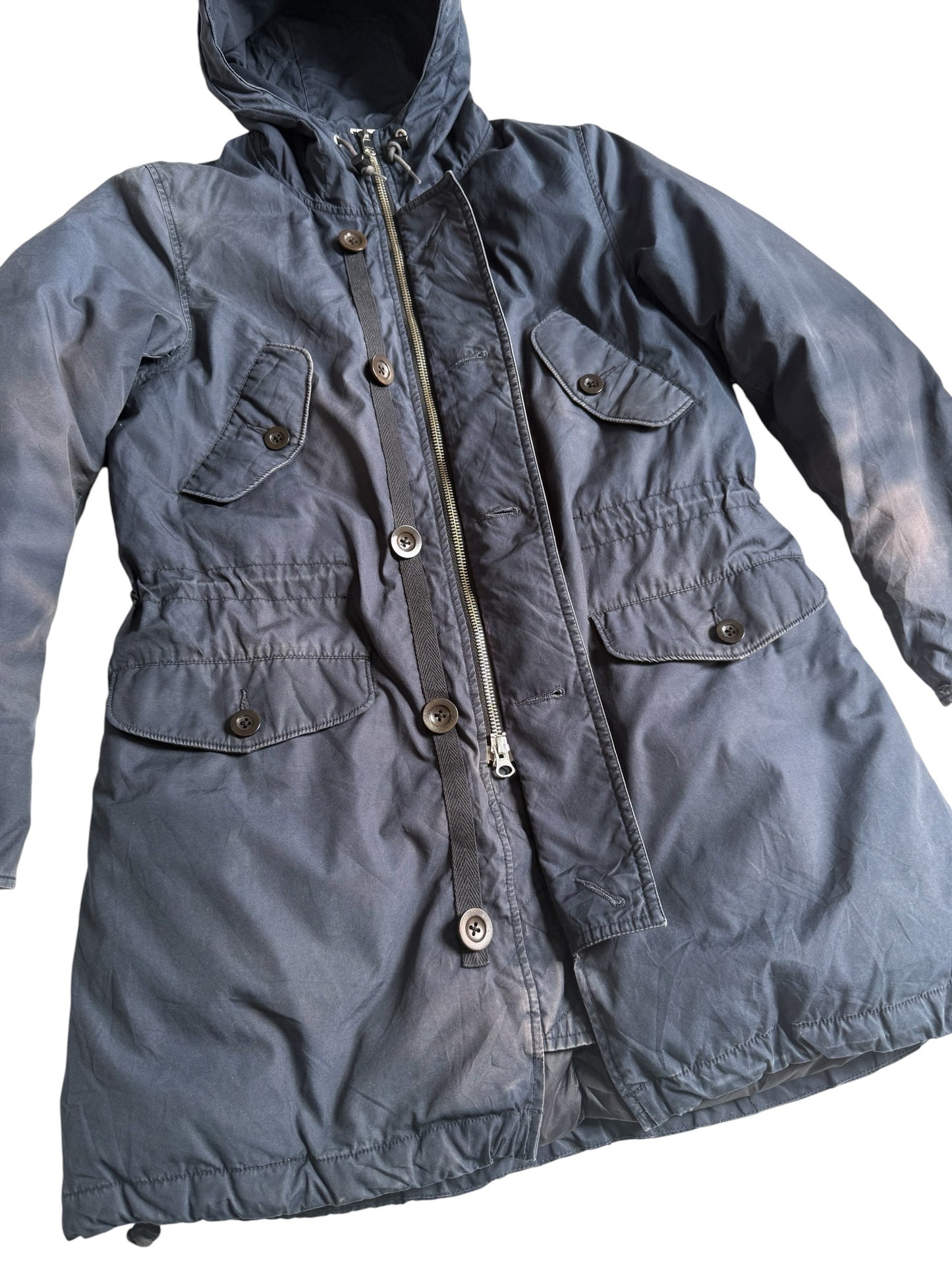 MHL Margaret Howell Hooded Down Parka Jacket