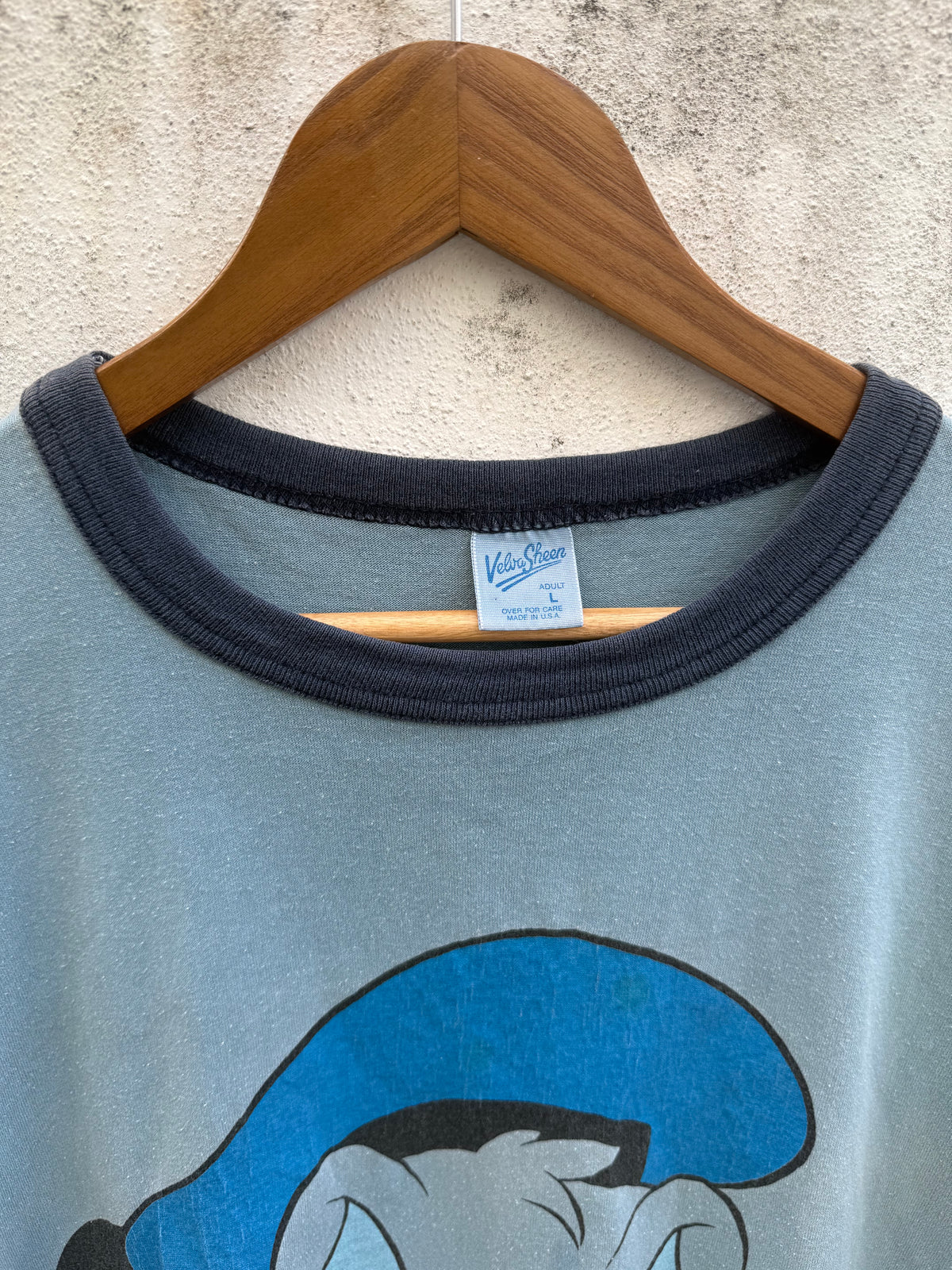 Vintage Donald Duck California Disney Ringer Tshirt