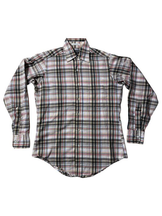 Vintage 1980s-90s Bloomingdale’s Plaid Shirt