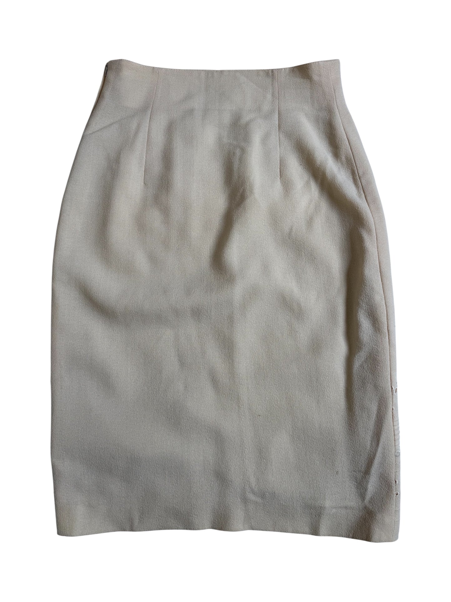 Vintage Gianfranco Ferre Made in Italy Embroidered Pencil Skirt