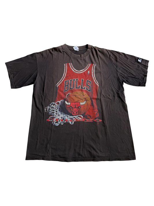 Vintage 1990s Chicago Bulls Starter USA Tshirt Oversized