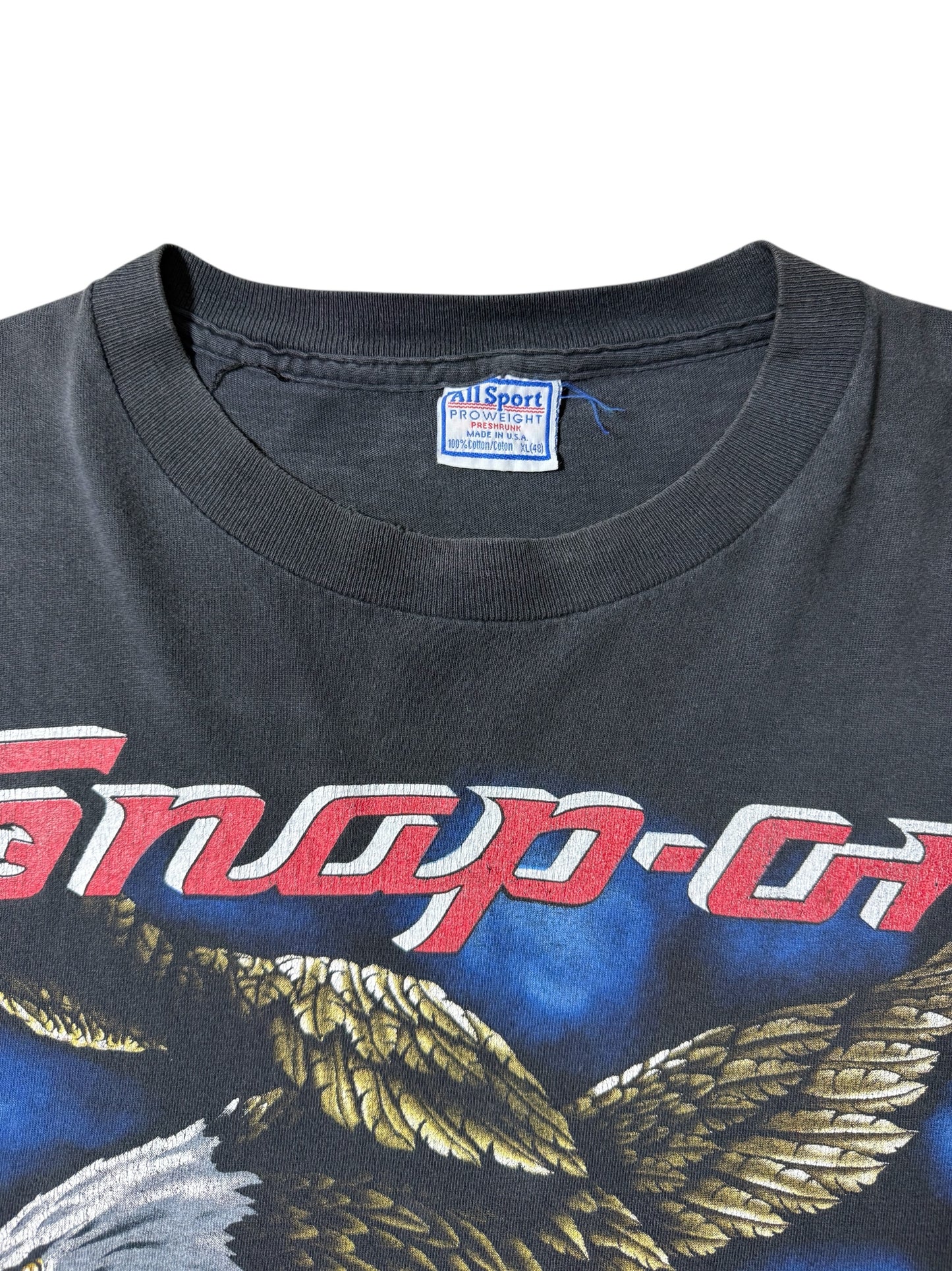 Vintage Snap On Tools Eagle Tshirt 1995 USA Made Promo