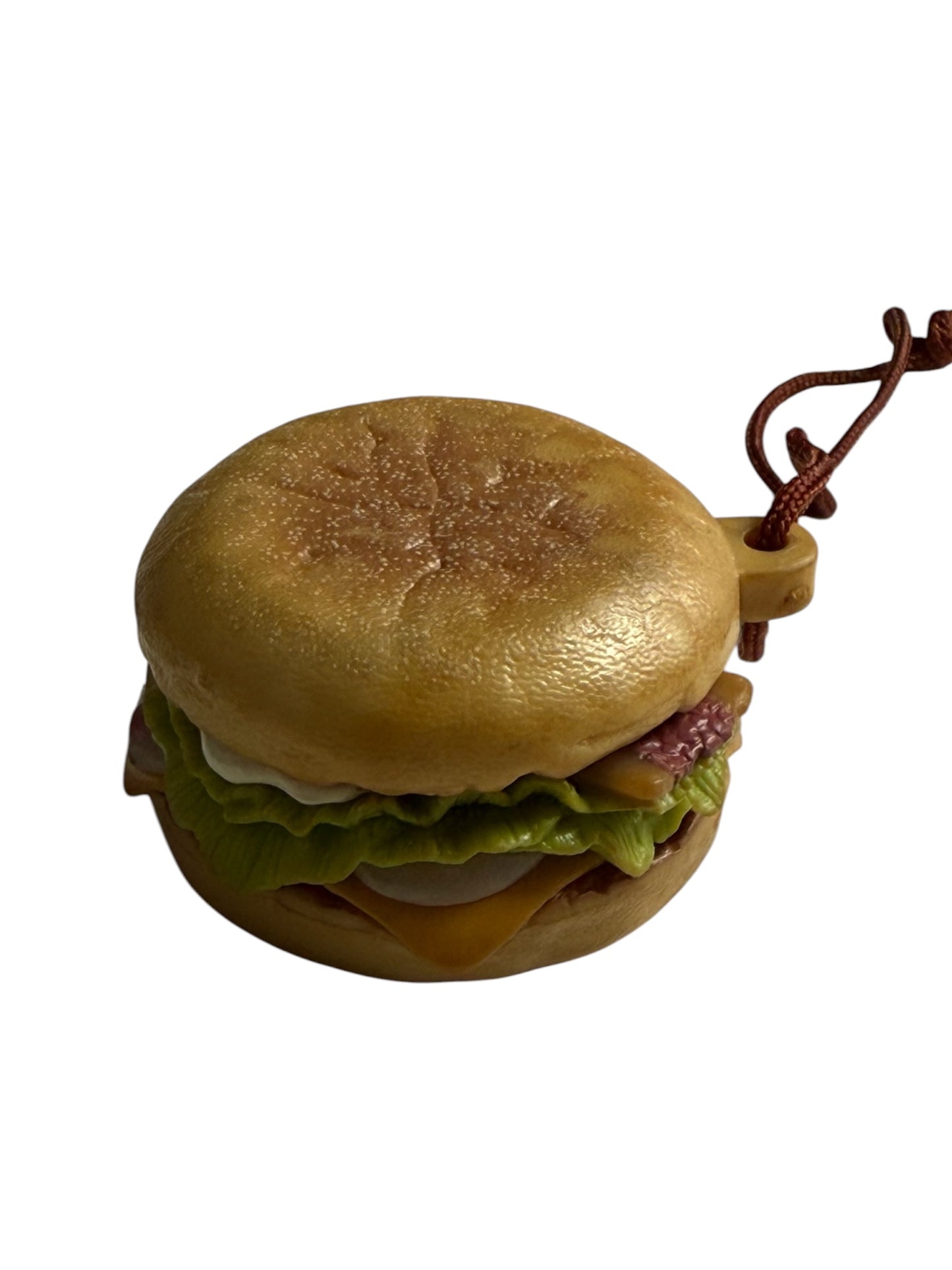 Vintage McDonalds Salad Marinated Muffin Hamburger Food Strap Charm Japan