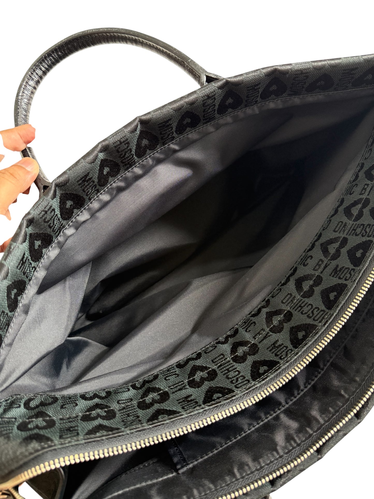 Moschino Cheap And Chic Travel Bag Repeat Logo