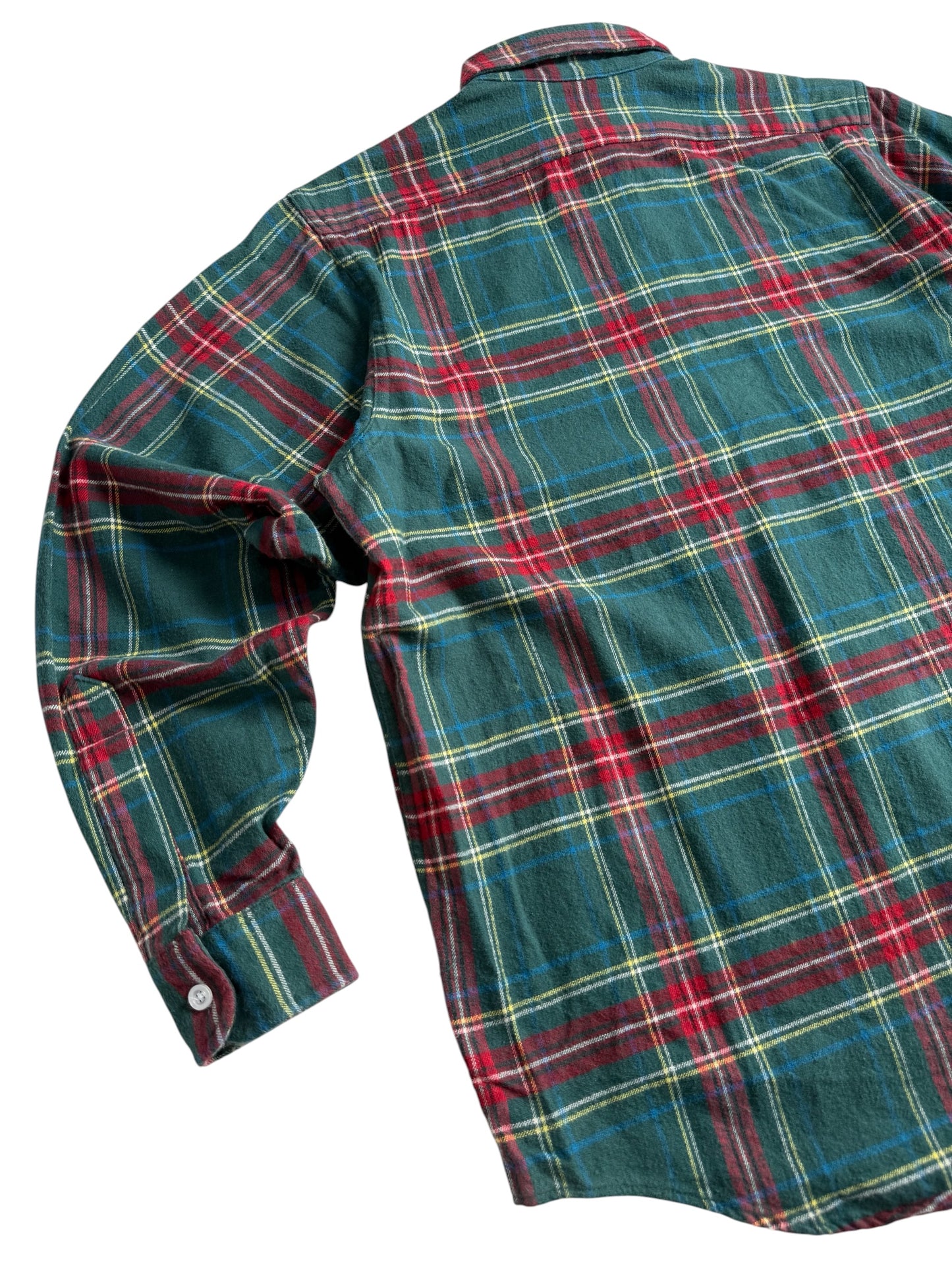 Vintage LL Bean Made in USA Plaid Flannel Shirt