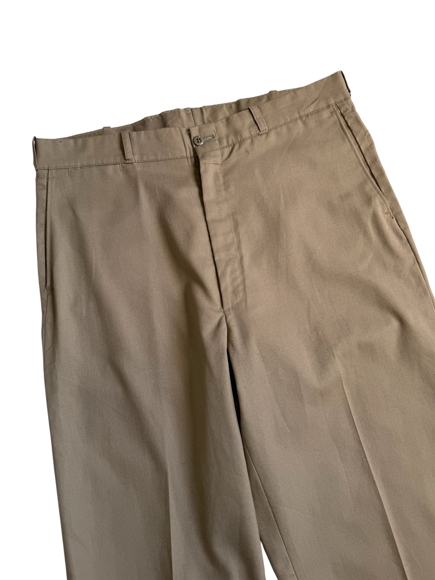 Vintage 1970s Koratron Chino Trousers