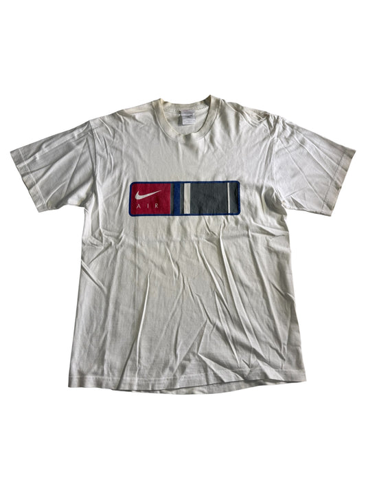 Vintage Nike Air Block Logo Tshirt Made In USA