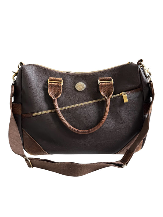 Orobianco Italy Brown Leather Tote Shoulder Bag