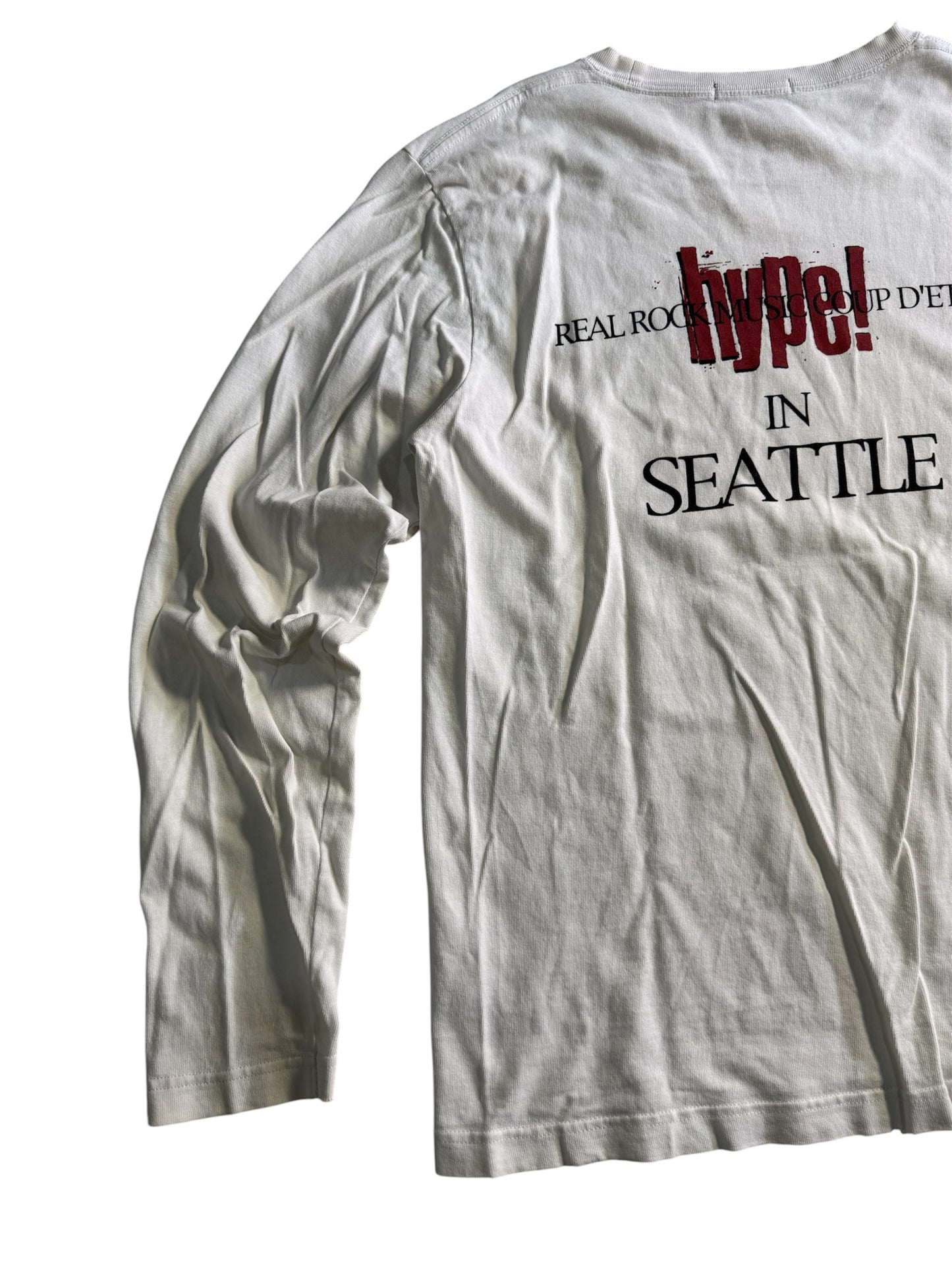 Hype Seattle Grunge Documentary Movie 90s Tshirt Rare
