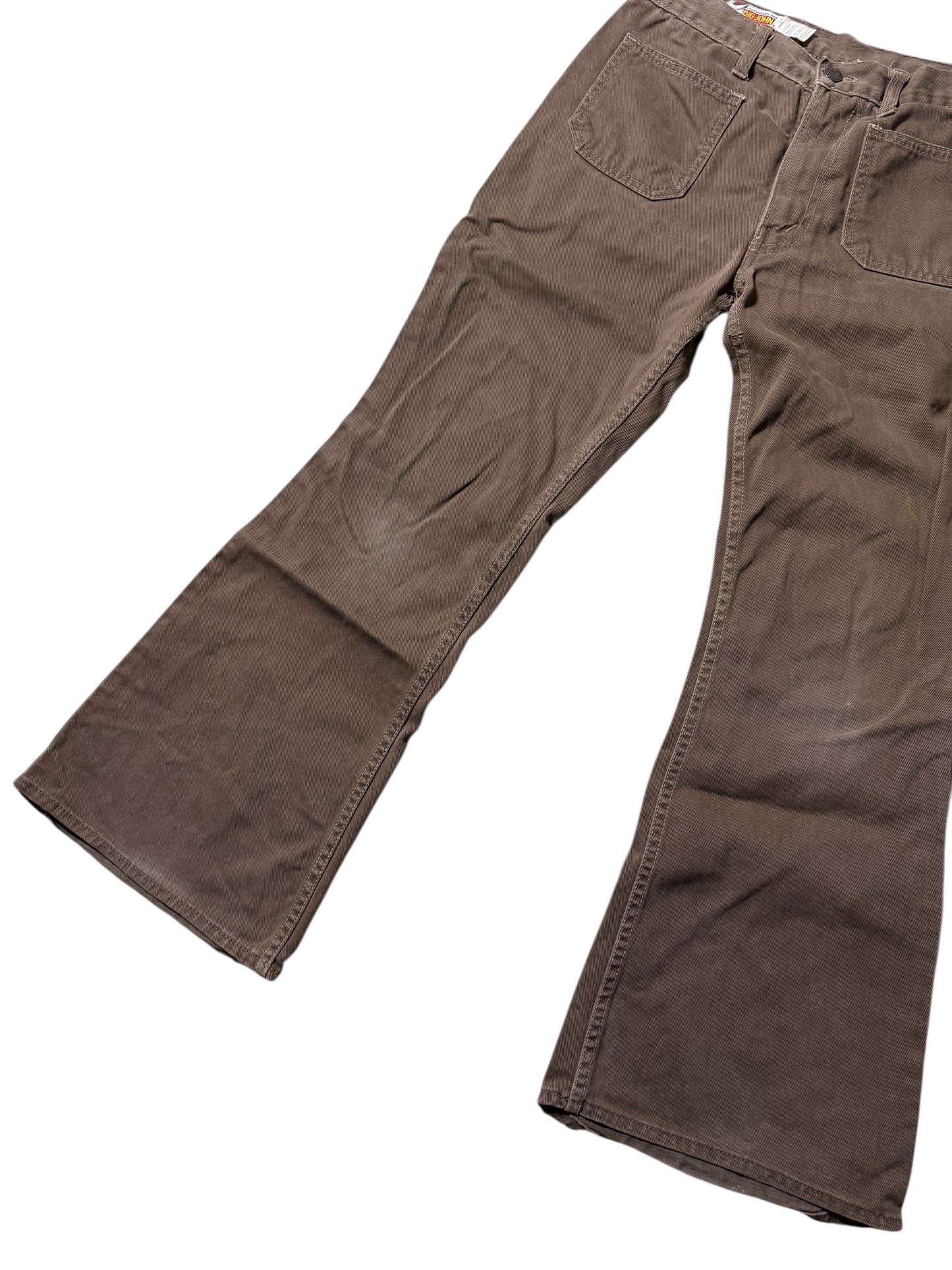 Vintage Big John Brown Jeans Japanese Denim